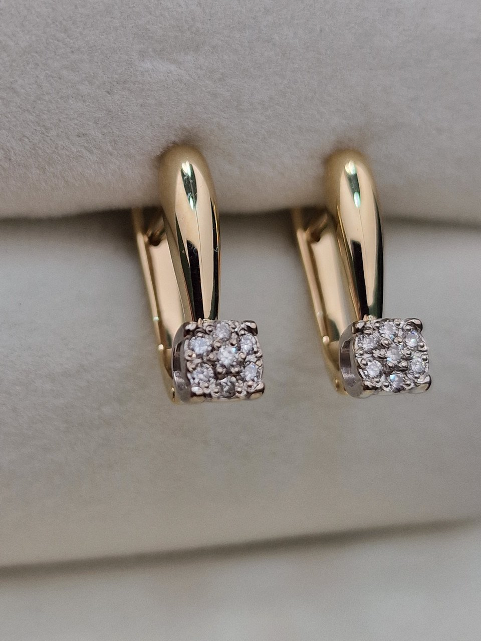 Серьги Deimantas 105085744 3,13гр 0,14ct. купить,NaN