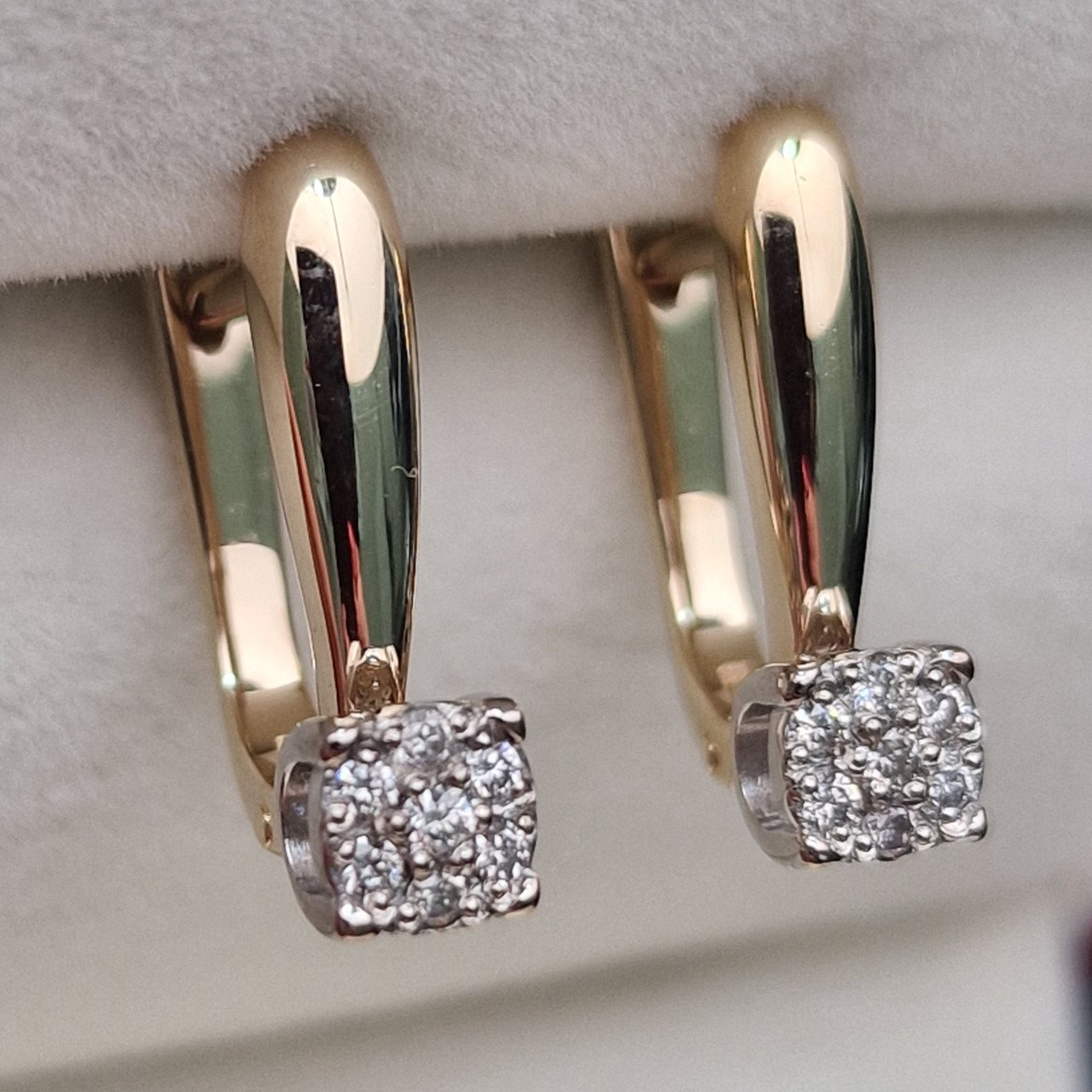 Серьги Deimantas 105085744 3,13гр 0,14ct. купить,NaN