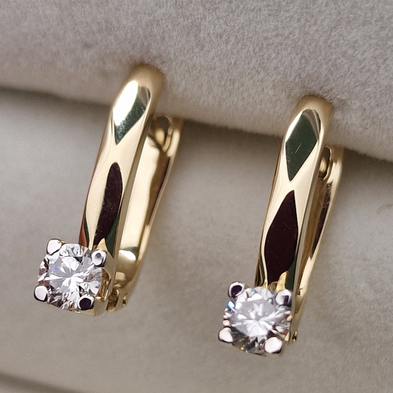 Серьги Deimantas 103670839 2,94гр 0,54ct. купить,NaN