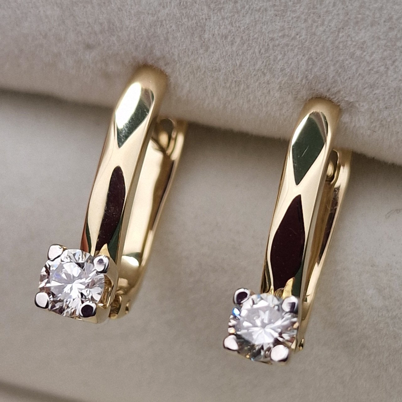 Серьги Deimantas 103670839 2,94гр 0,54ct. купить,NaN