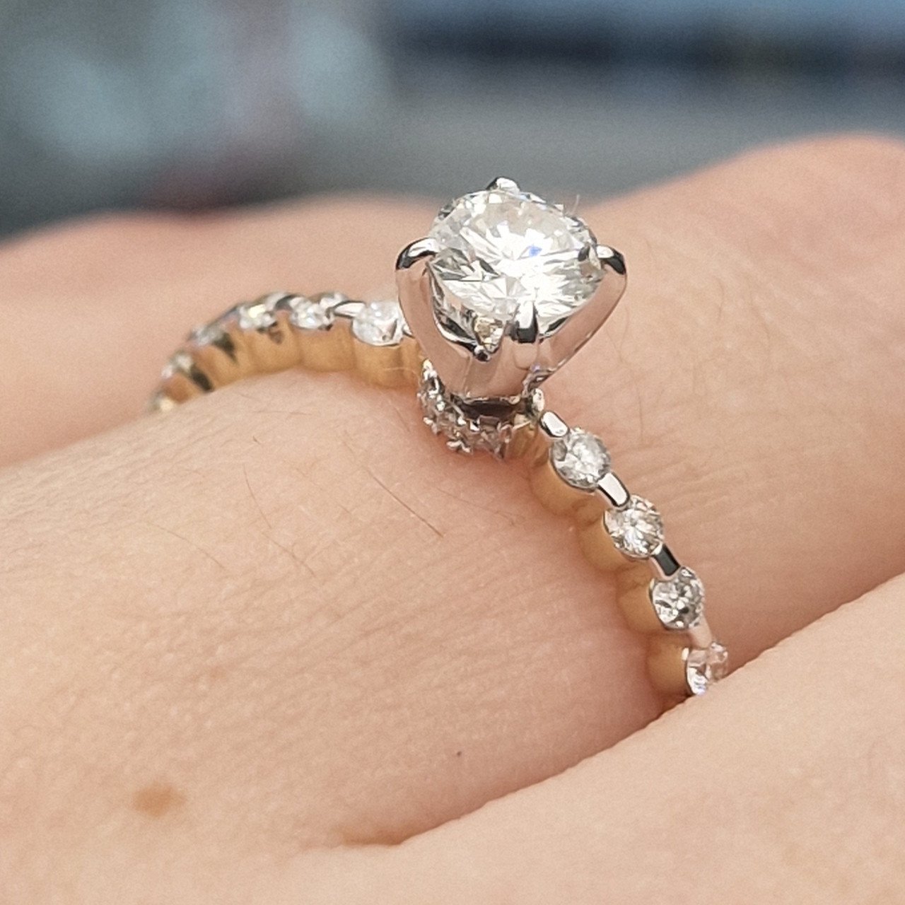 Кольцо Deimantas 104840983 17,5р 2,23гр 0,75ct. купить,NaN