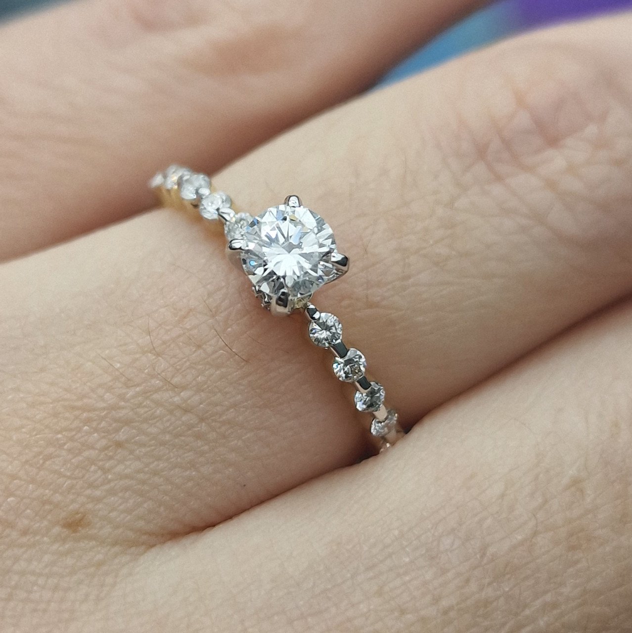 Кольцо Deimantas 104840983 17,5р 2,23гр 0,75ct. купить,NaN