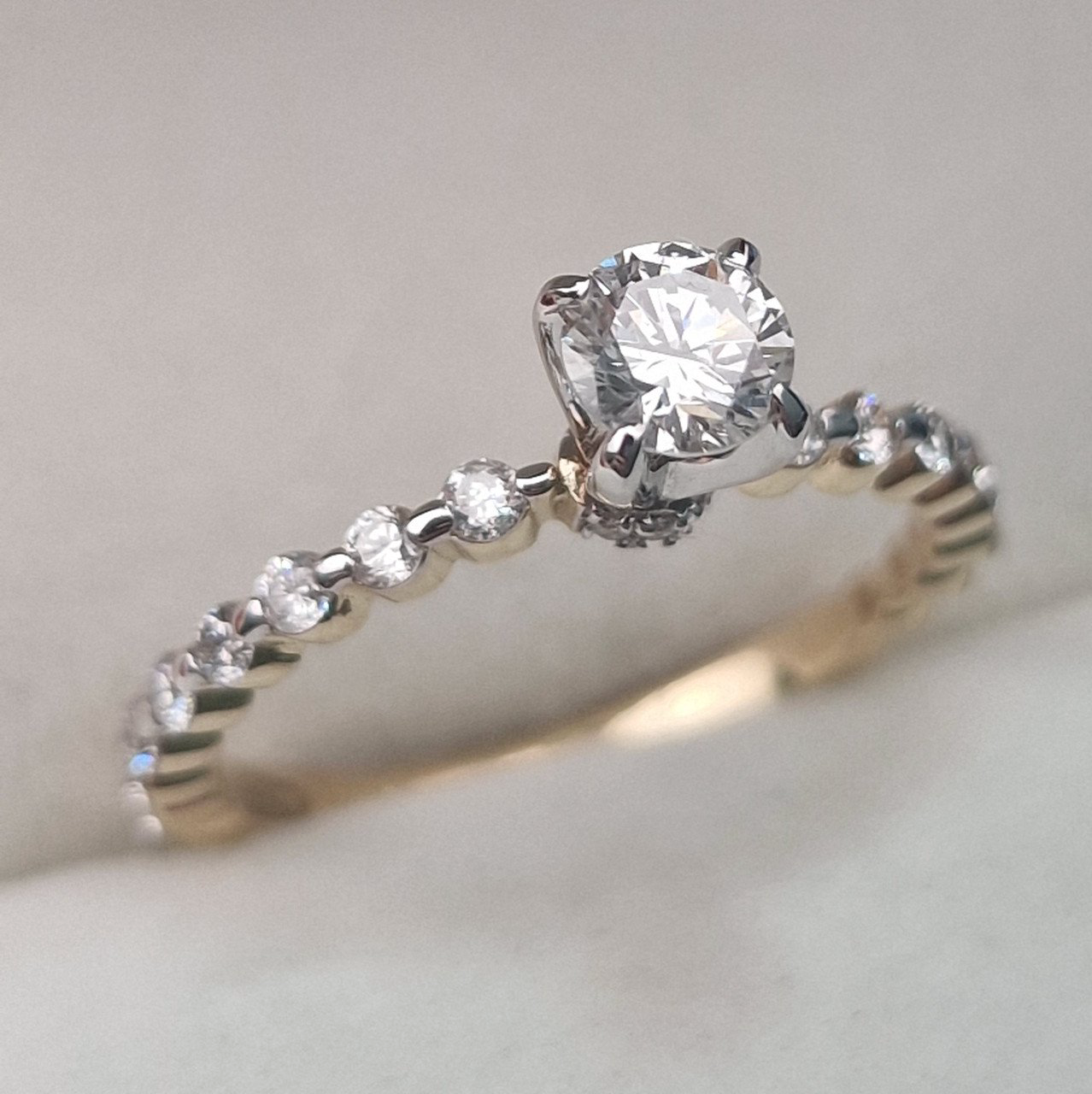 Кольцо Deimantas 104840983 17,5р 2,23гр 0,75ct. купить,NaN