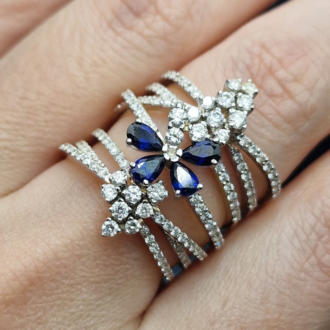 Кольцо Deimantas 105100859 18р 11,89гр 1,47ct. купить,NaN