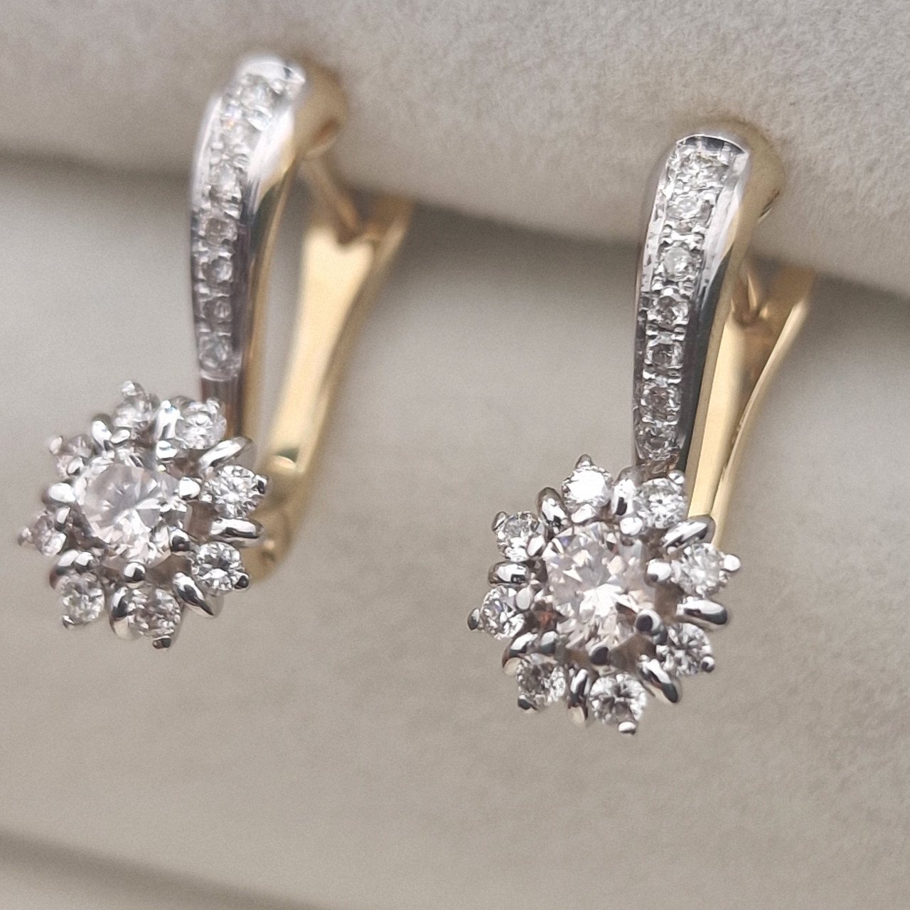 Серьги Deimantas 104841305 3,02гр 0,56ct. купить,NaN