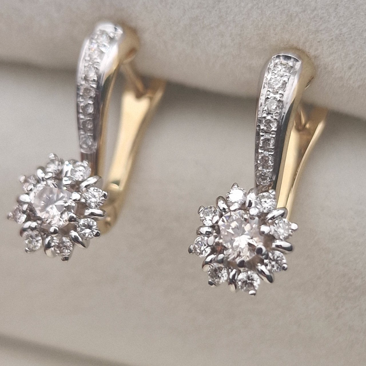 Серьги Deimantas 104841305 3,02гр 0,56ct. купить,NaN