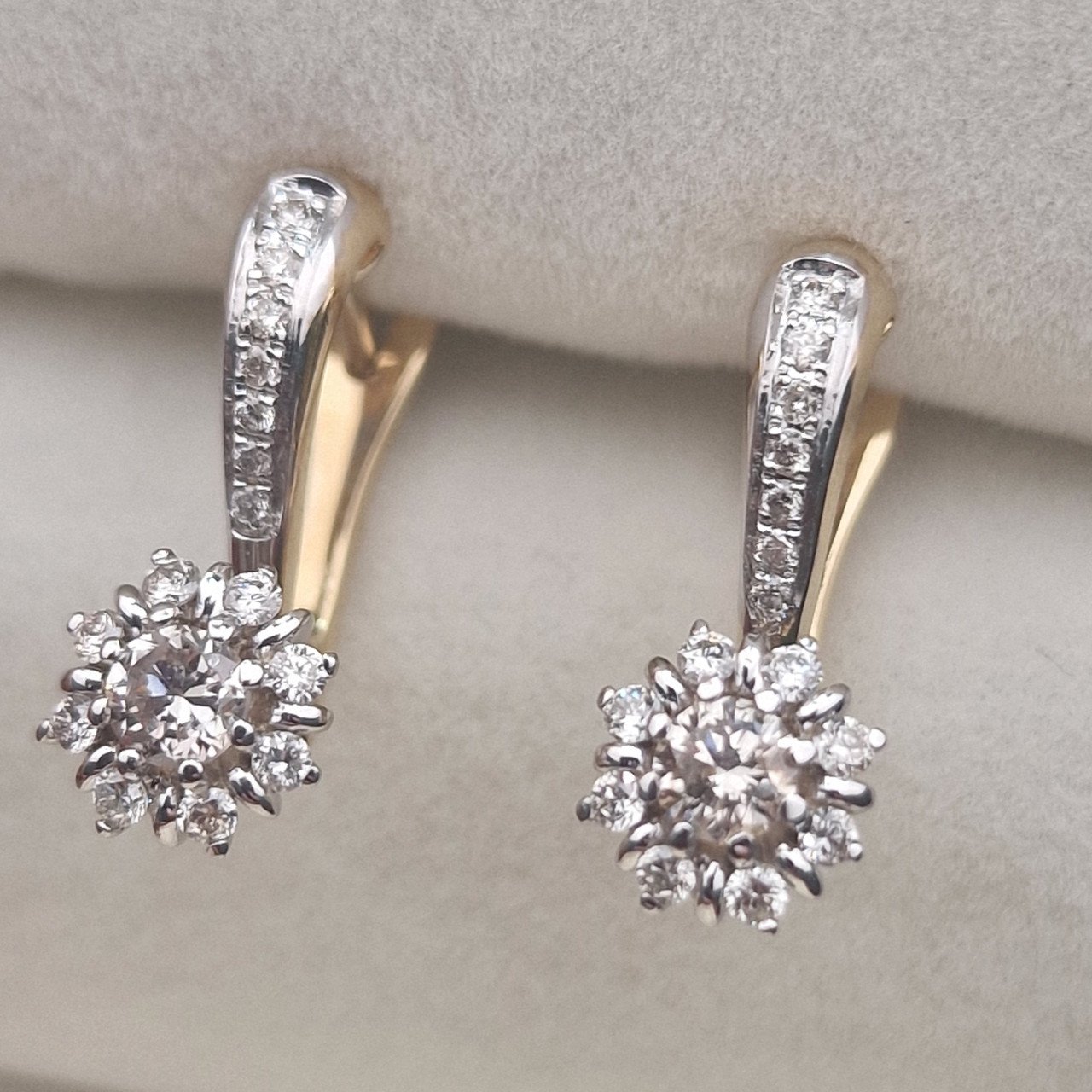 Серьги Deimantas 104841305 3,02гр 0,56ct. купить,NaN