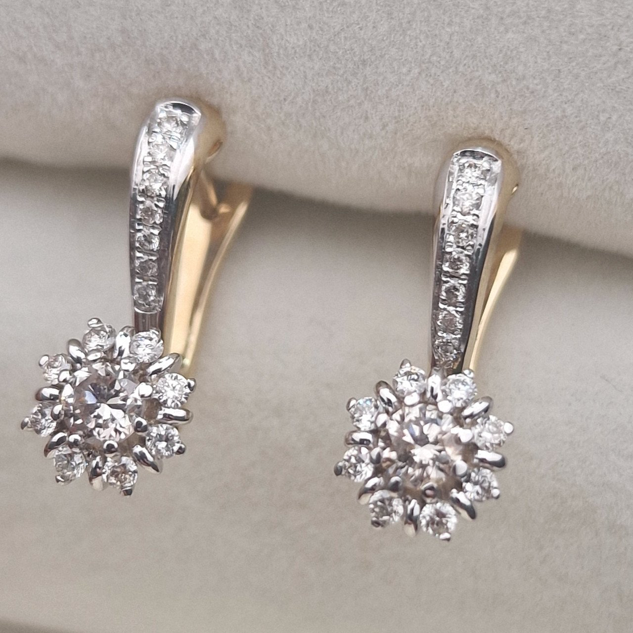 Серьги Deimantas 104841305 3,02гр 0,56ct. купить,NaN