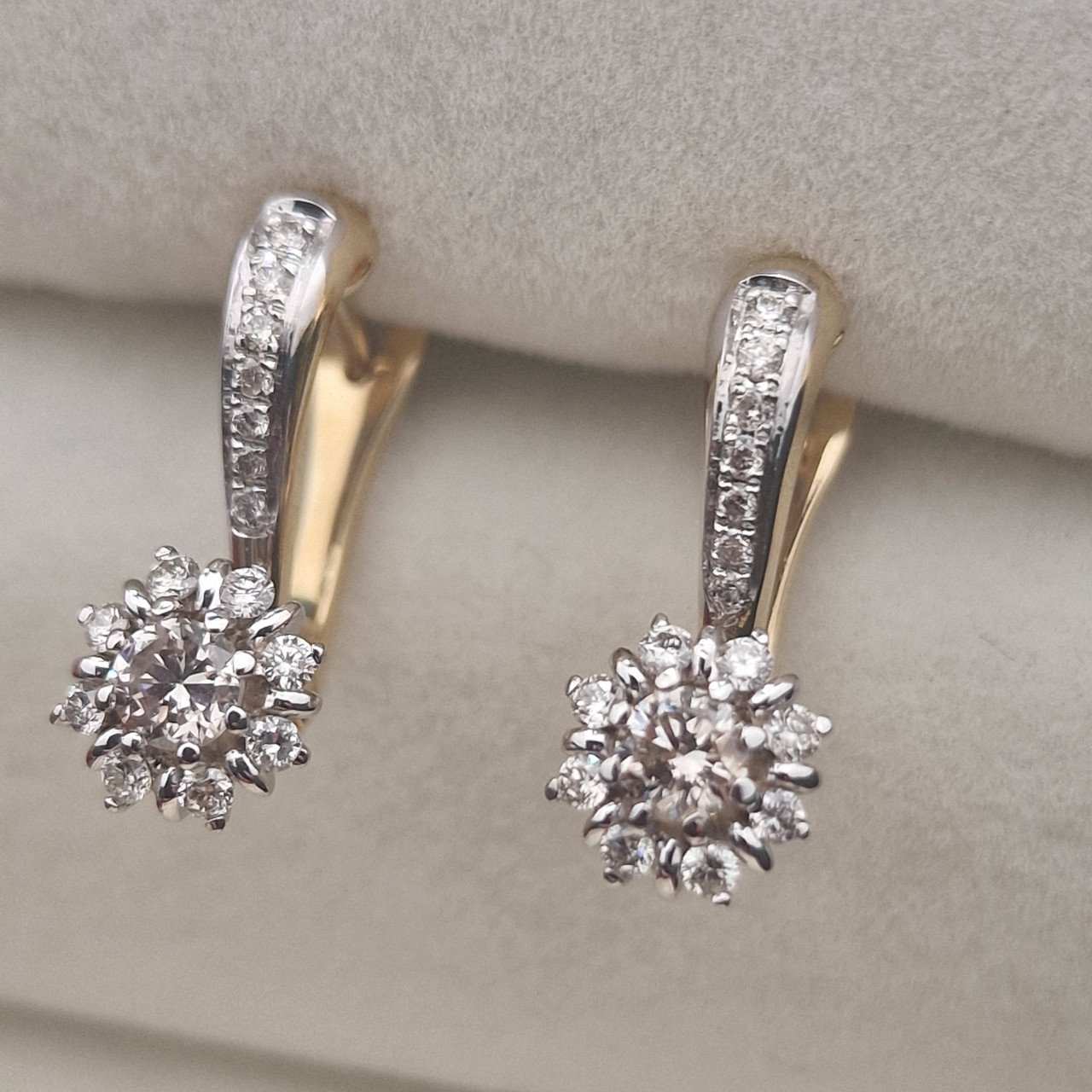 Серьги Deimantas 104841305 3,02гр 0,56ct. купить,NaN
