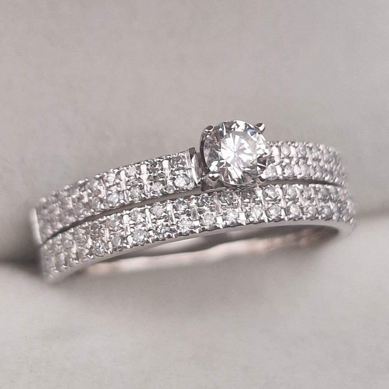 Кольцо Deimantas 104841244 17,5р 4,2гр 0,59ct. купить,NaN