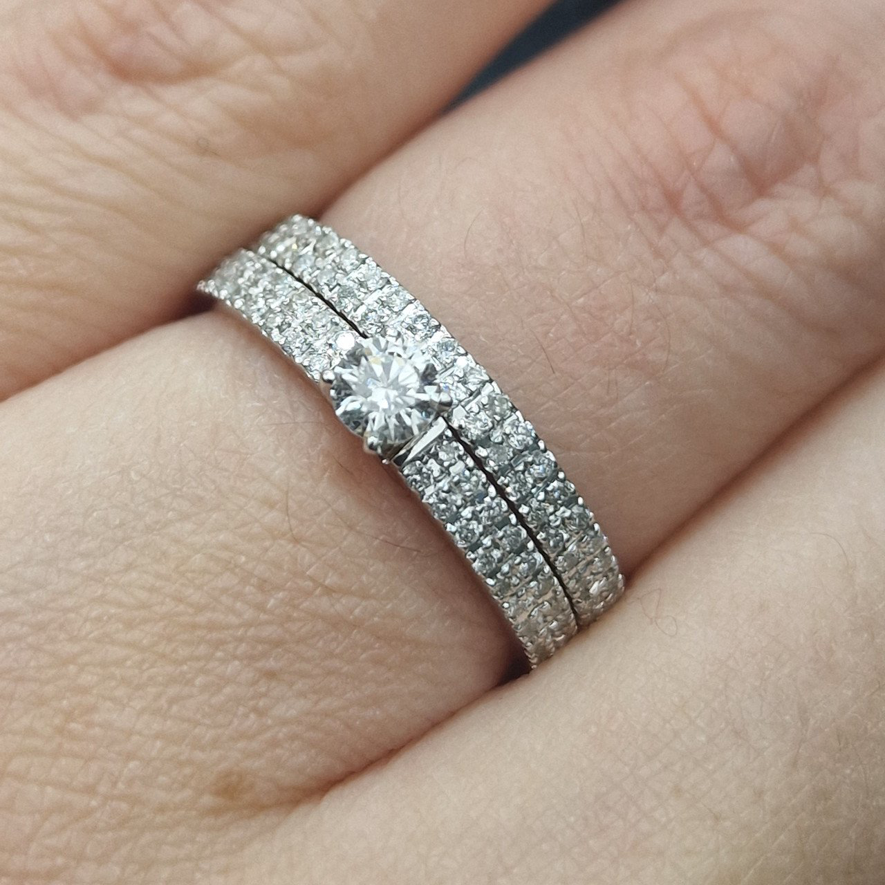 Кольцо Deimantas 104841244 17,5р 4,2гр 0,59ct. купить,NaN