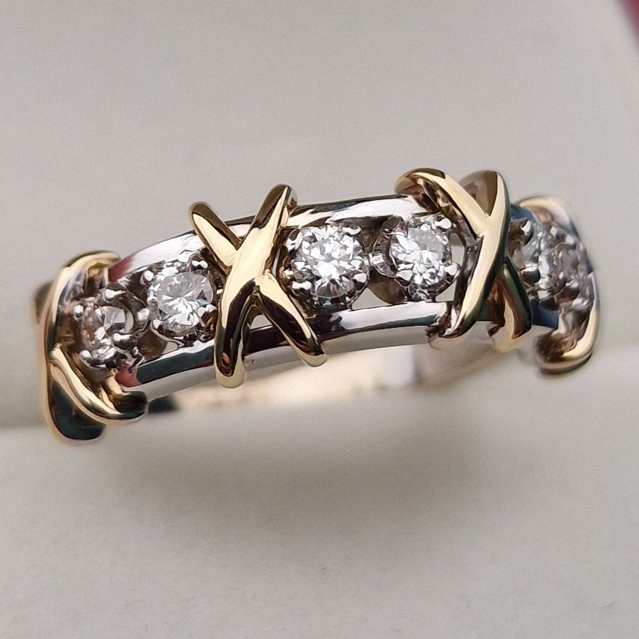 Кольцо Deimantas 103672281 18р 5,81гр 0,384ct. купить,NaN