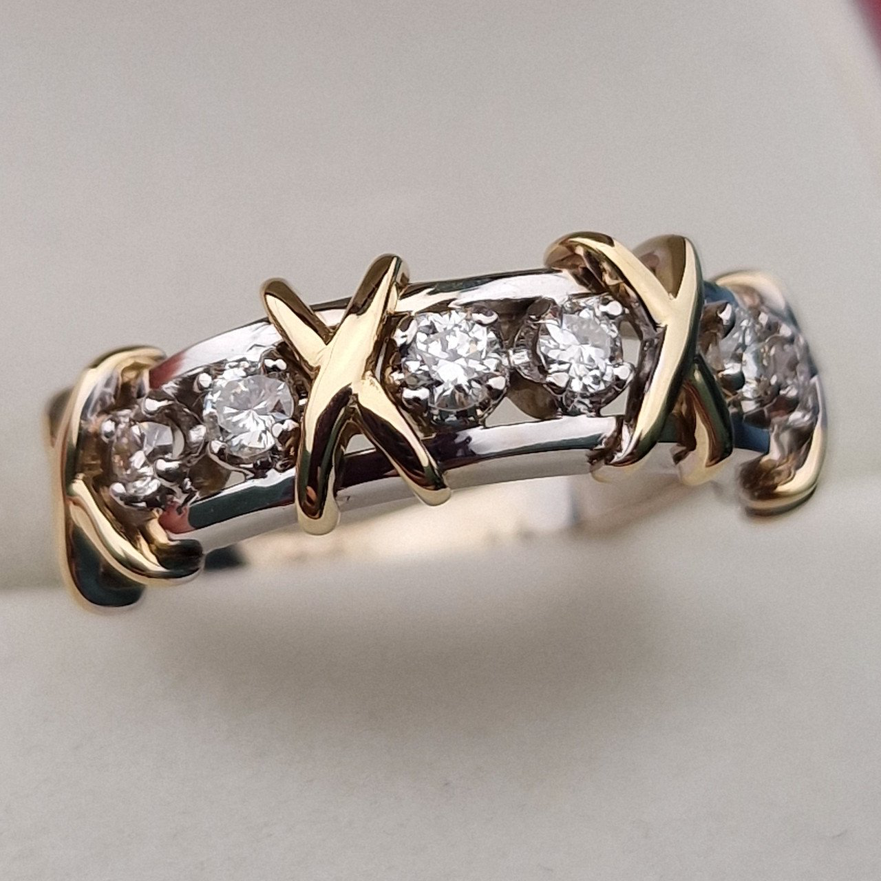 Кольцо Deimantas 103672281 18р 5,81гр 0,384ct. купить,NaN