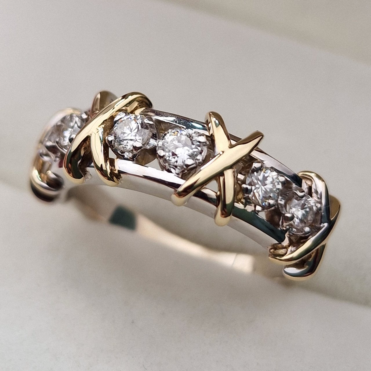 Кольцо Deimantas 103672281 18р 5,81гр 0,384ct. купить,NaN