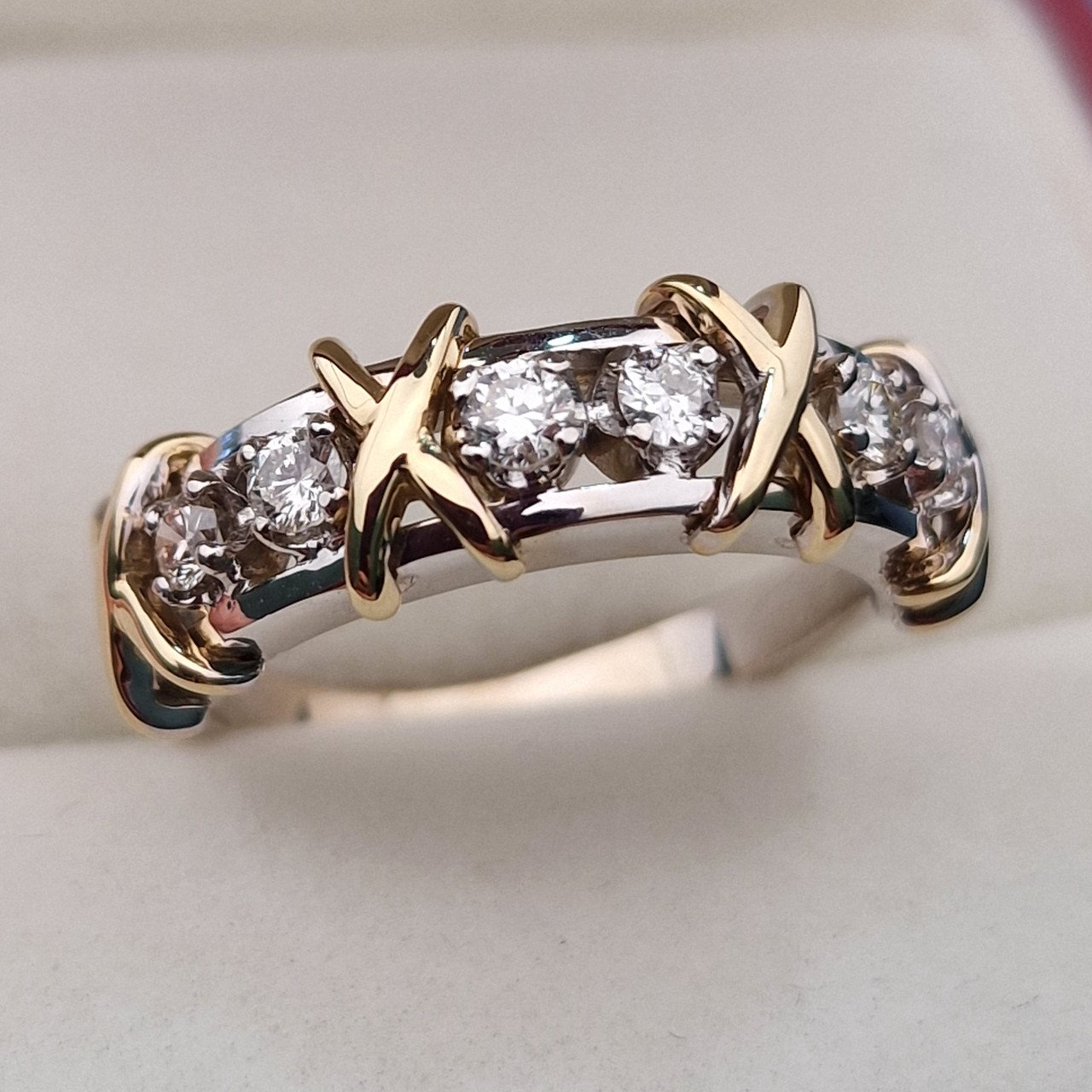 Кольцо Deimantas 103672281 18р 5,81гр 0,384ct. купить,NaN