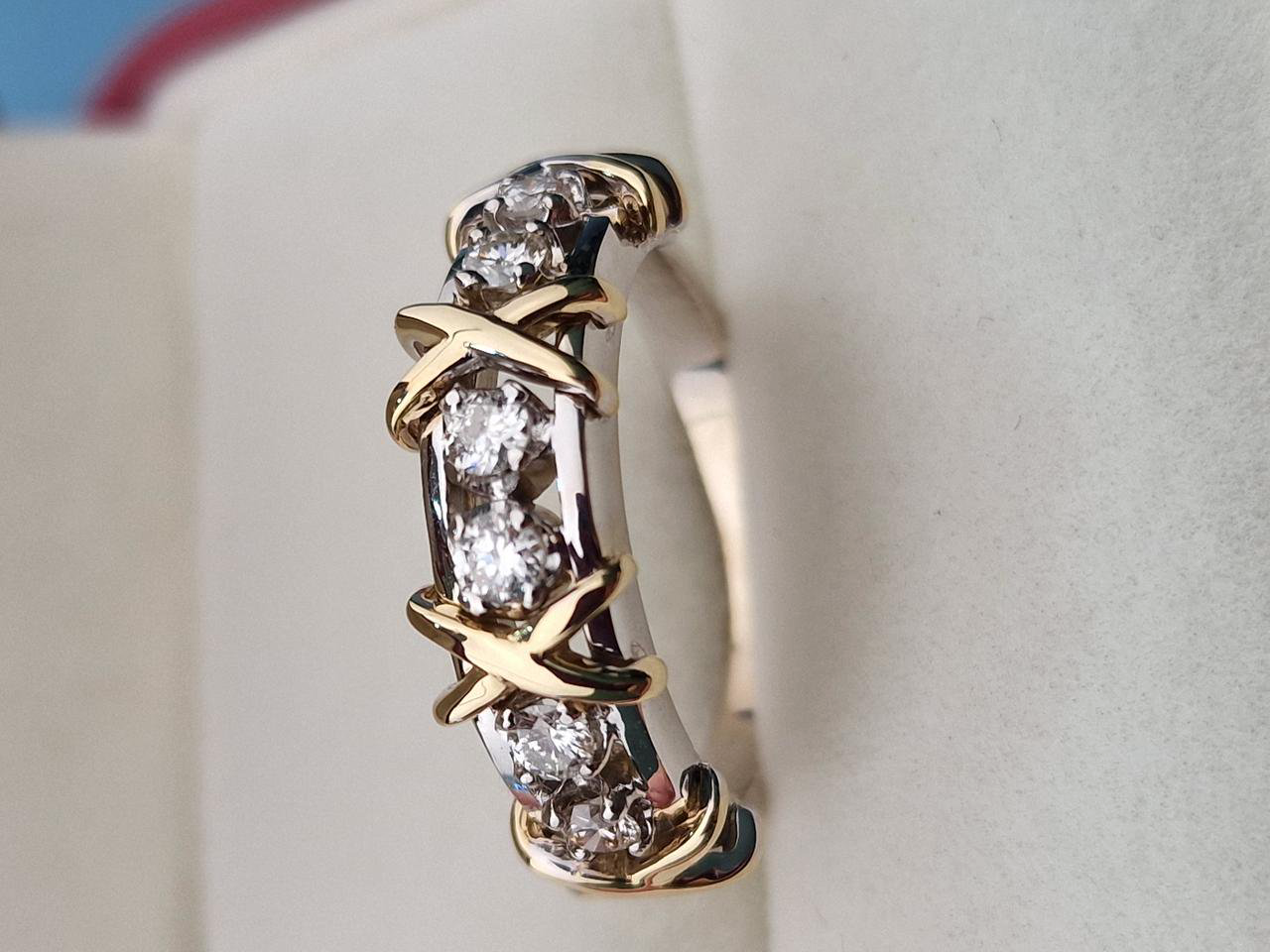 Кольцо Deimantas 103672281 18р 5,81гр 0,384ct. купить,NaN