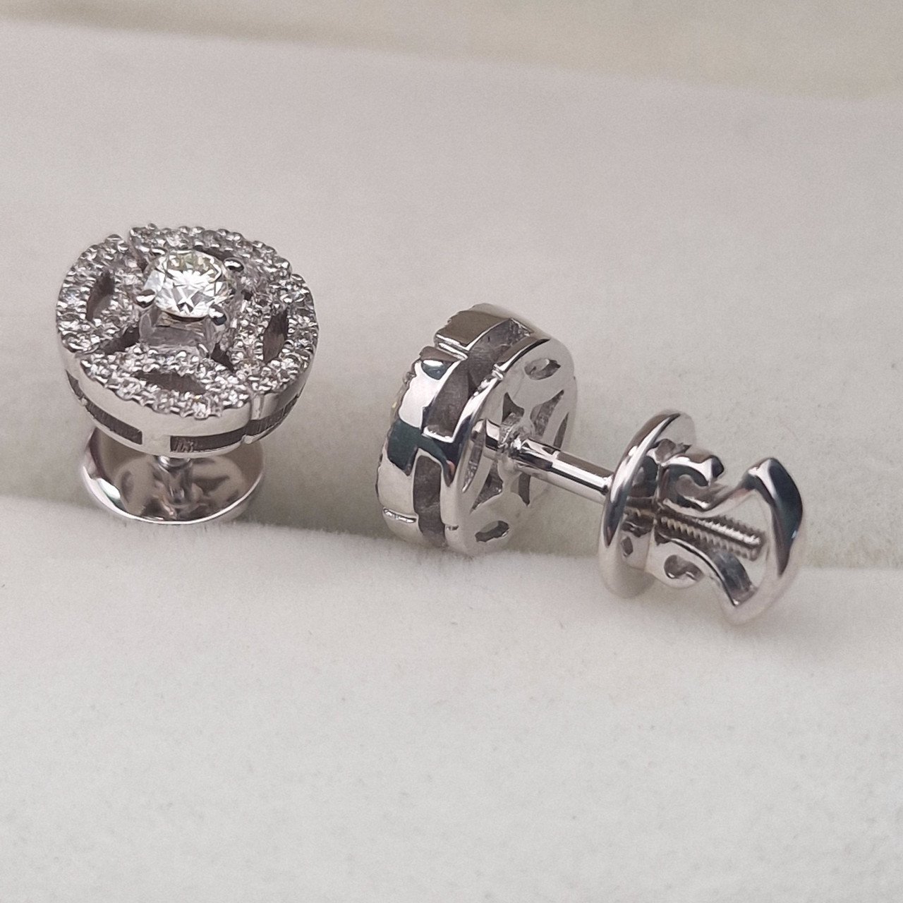 Серьги Deimantas 104841535 3,74гр 0,43ct. купить,NaN