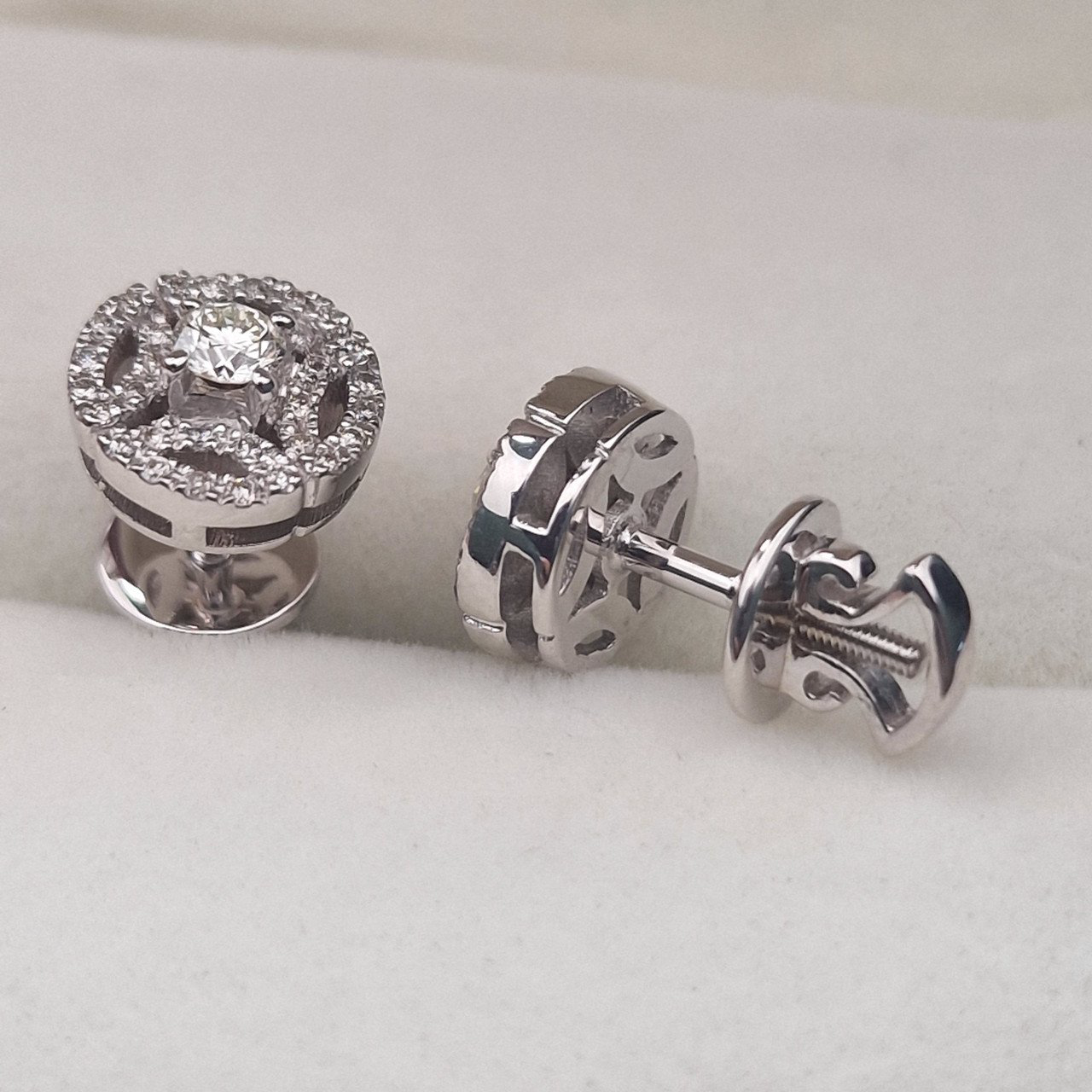 Серьги Deimantas 104841535 3,74гр 0,43ct. купить,NaN