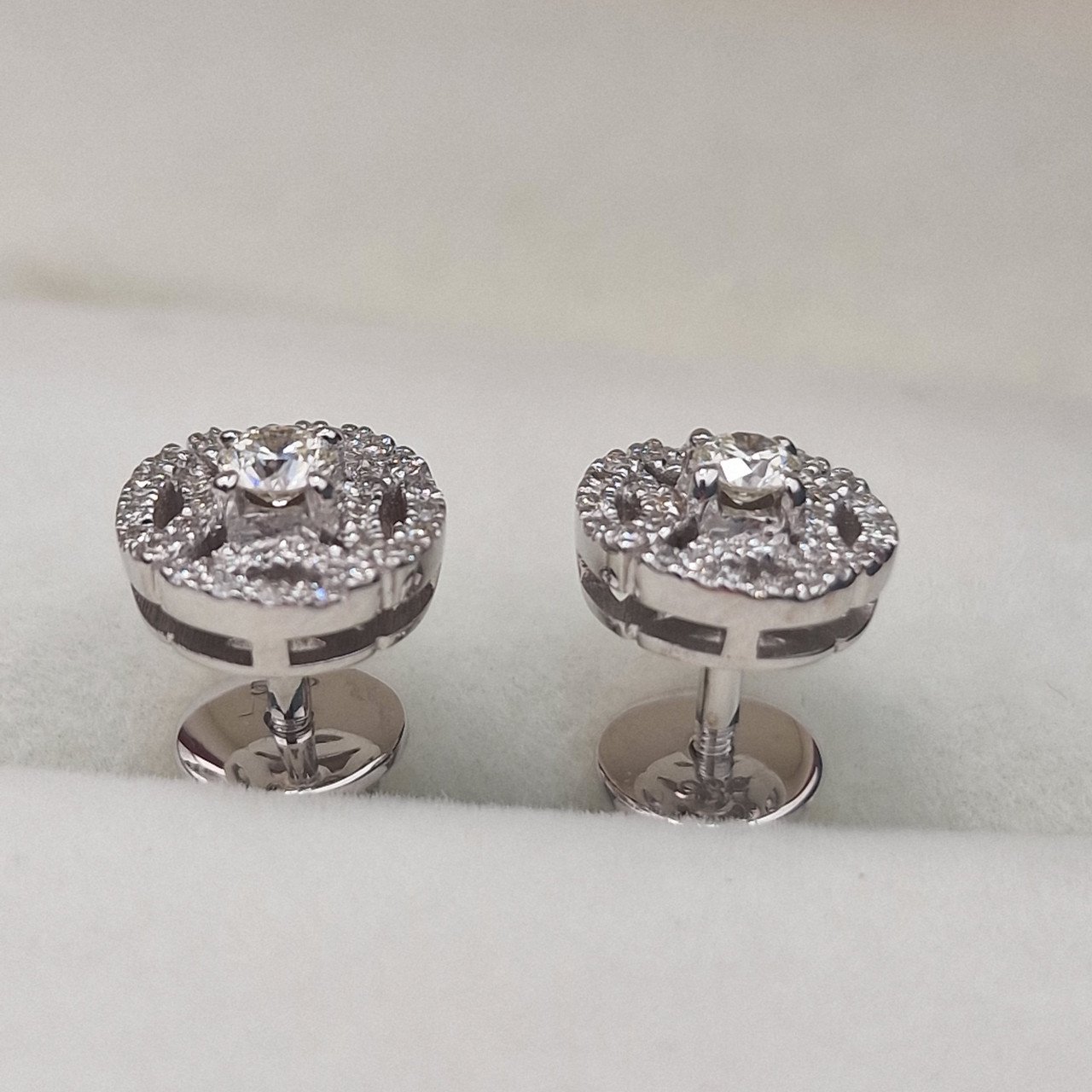 Серьги Deimantas 104841535 3,74гр 0,43ct. купить,NaN