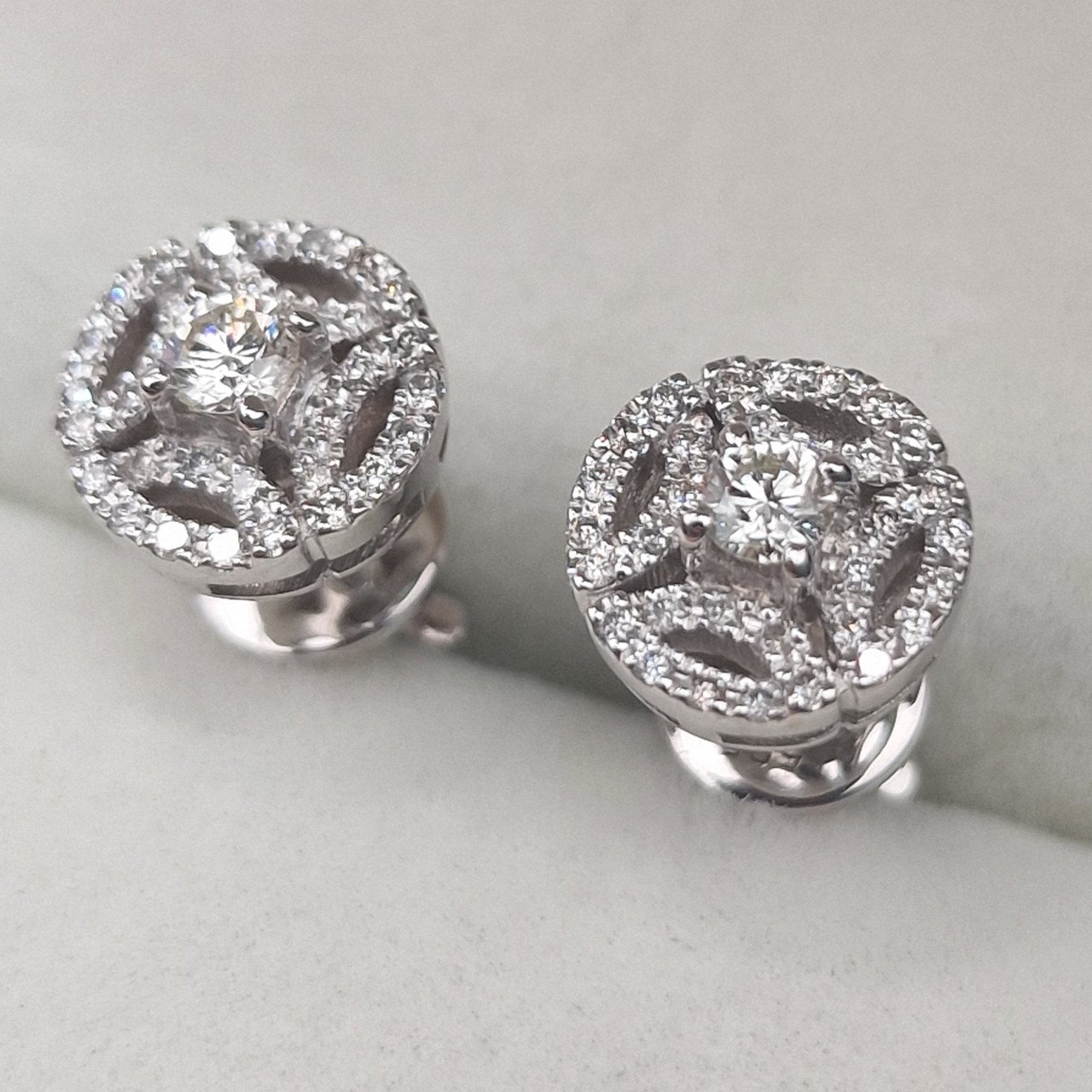 Серьги Deimantas 104841535 3,74гр 0,43ct. купить,NaN