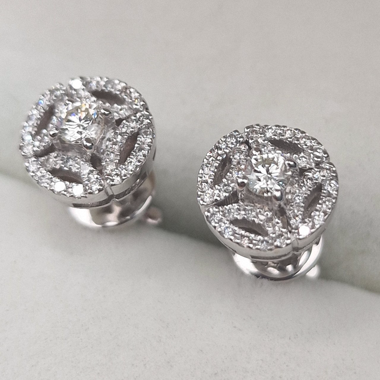 Серьги Deimantas 104841535 3,74гр 0,43ct. купить,NaN