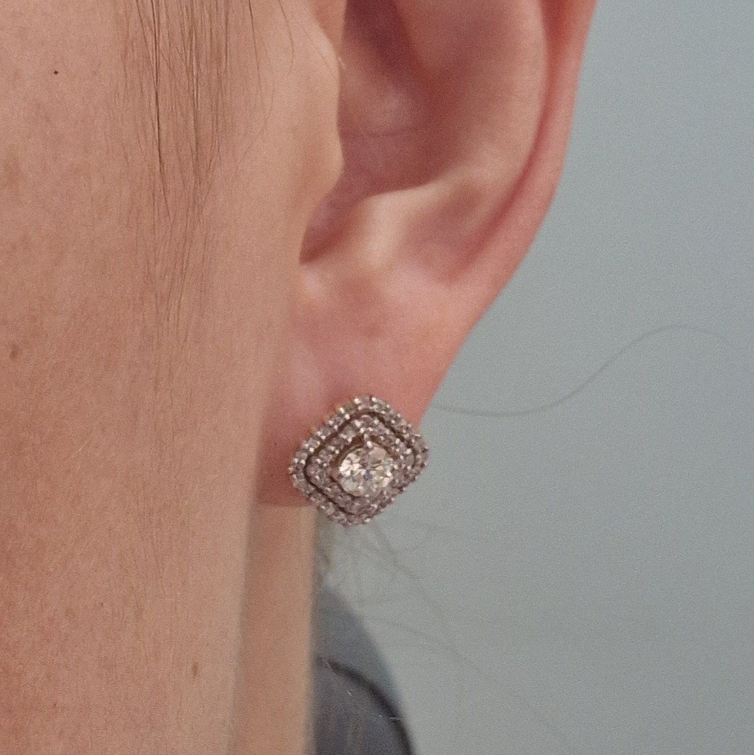 Серьги Deimantas 104841626 5,28гр 1,3ct. купить,NaN