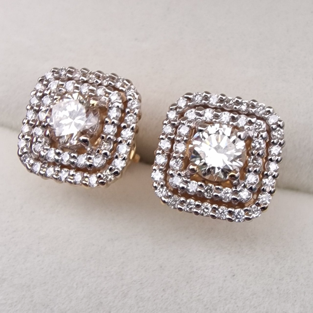 Серьги Deimantas 104841626 5,28гр 1,3ct. купить,NaN