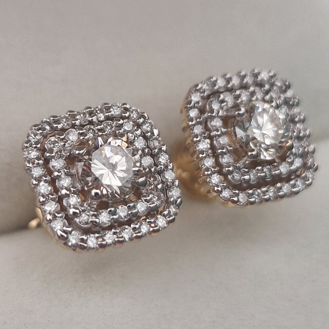 Серьги Deimantas 104841626 5,28гр 1,3ct. купить,NaN