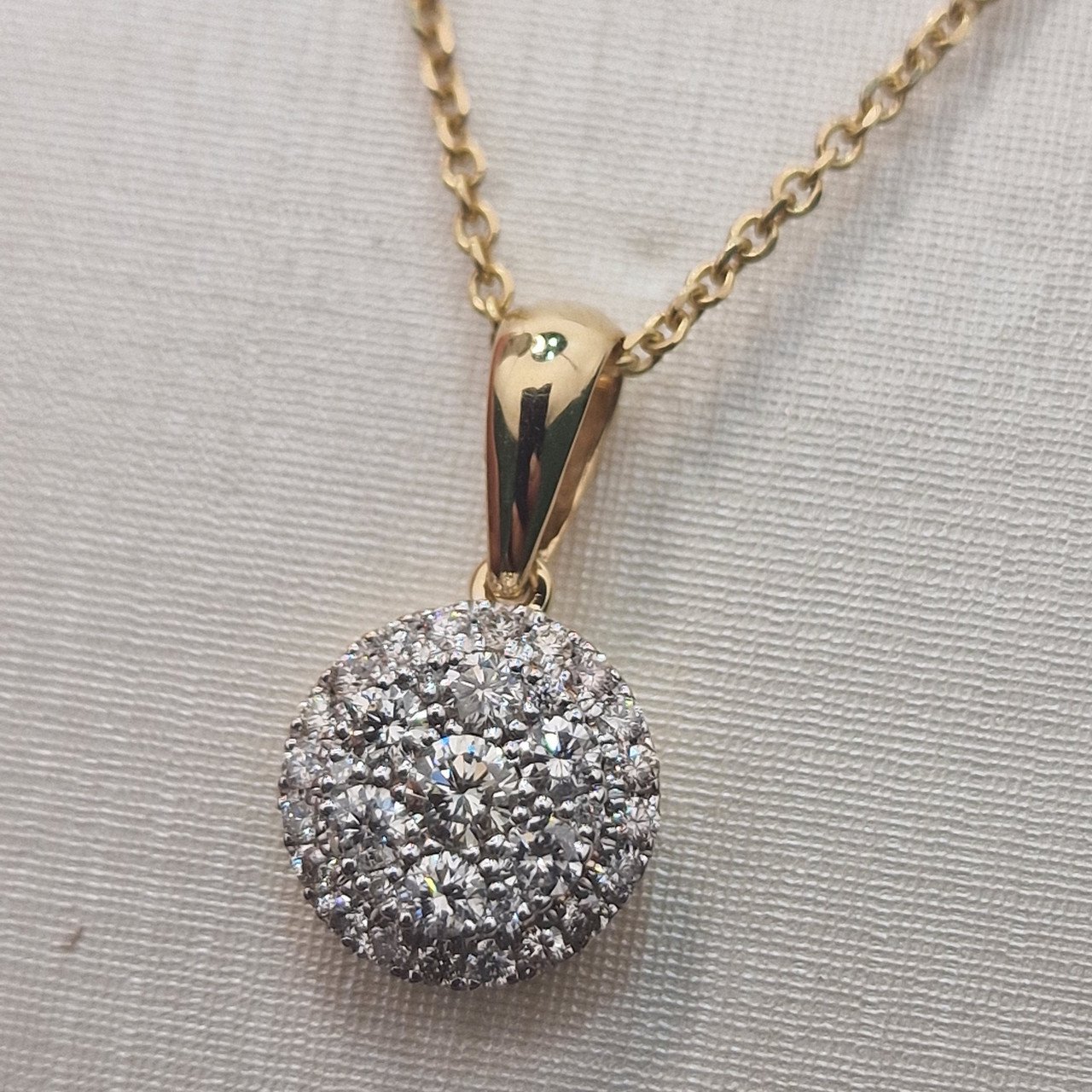 Колье Deimantas 104841861 50см 2,34гр 0,545ct. купить,NaN