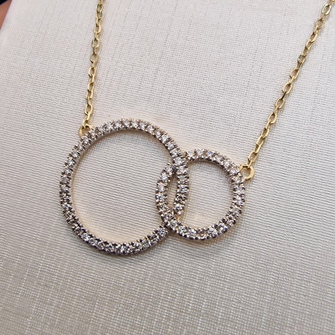 Колье Deimantas 104841973 43см 3,71гр 0,475ct. купить,NaN