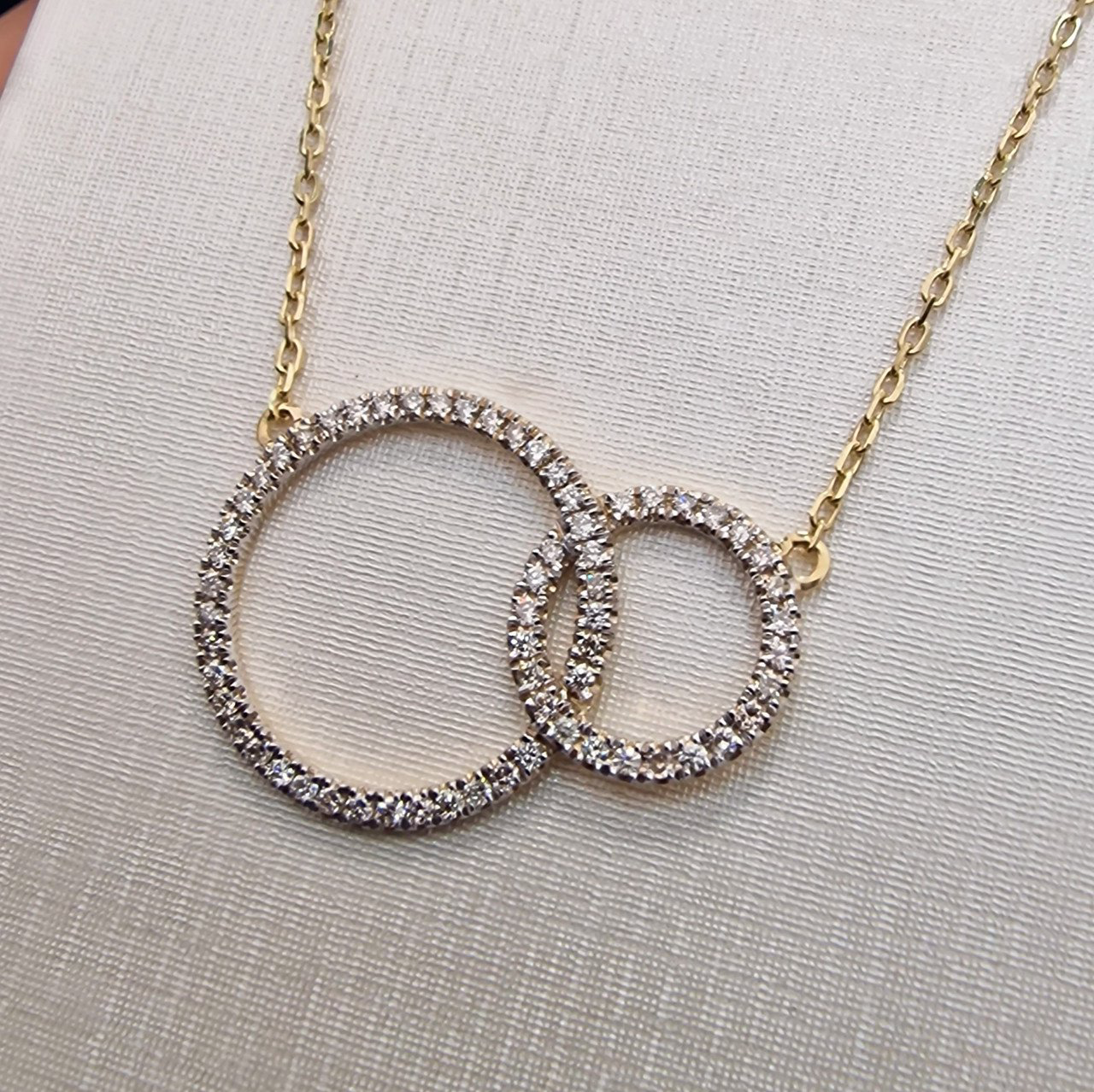Колье Deimantas 104841973 43см 3,71гр 0,475ct. купить,NaN