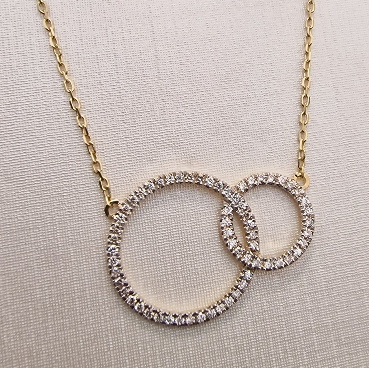 Колье Deimantas 104841973 43см 3,71гр 0,475ct. купить,NaN