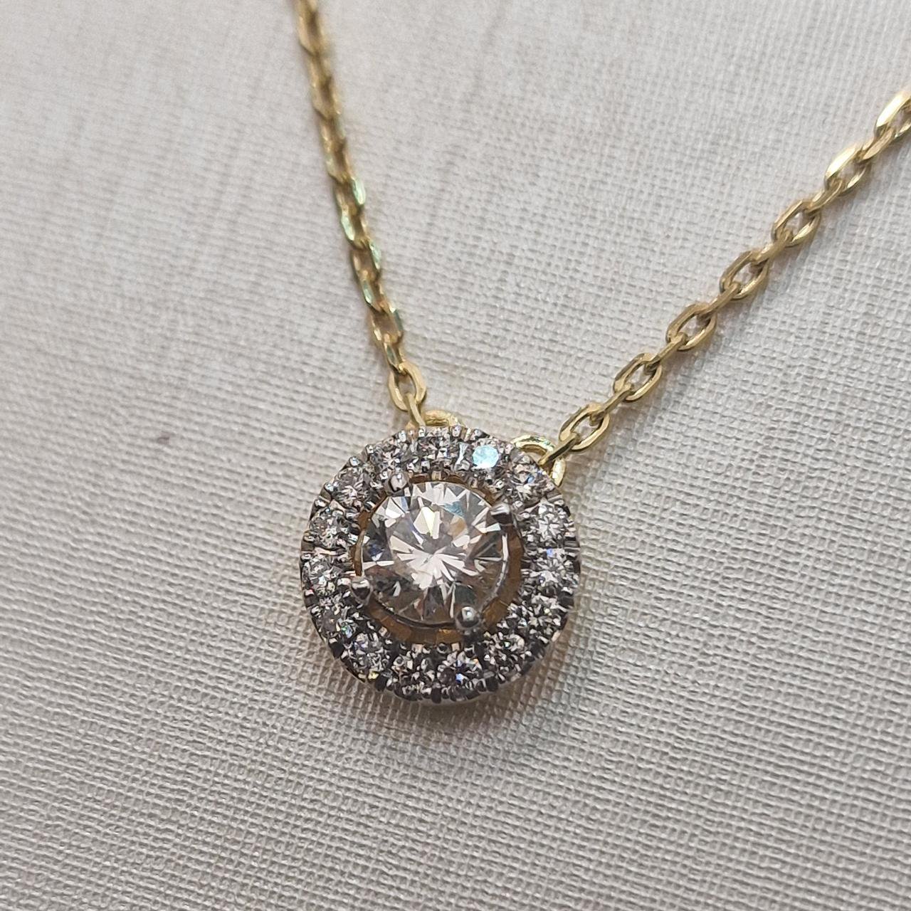 Колье Deimantas 104841979 40см 2,83гр 0,55ct. купить,NaN