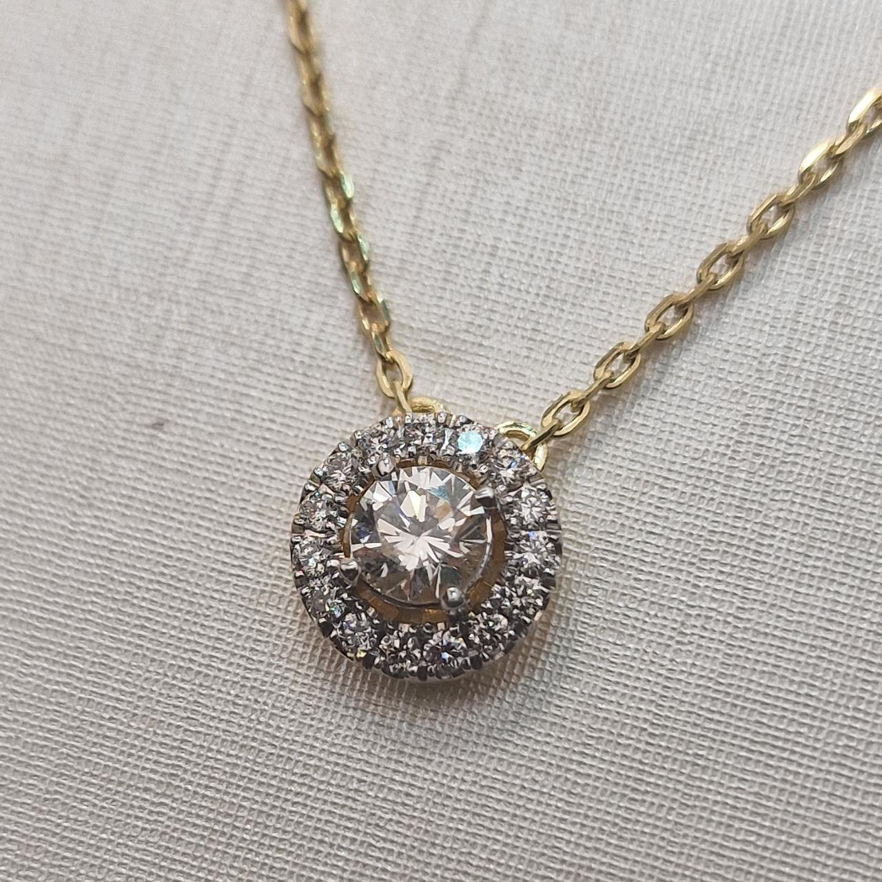 Колье Deimantas 104841979 40см 2,83гр 0,55ct. купить,NaN