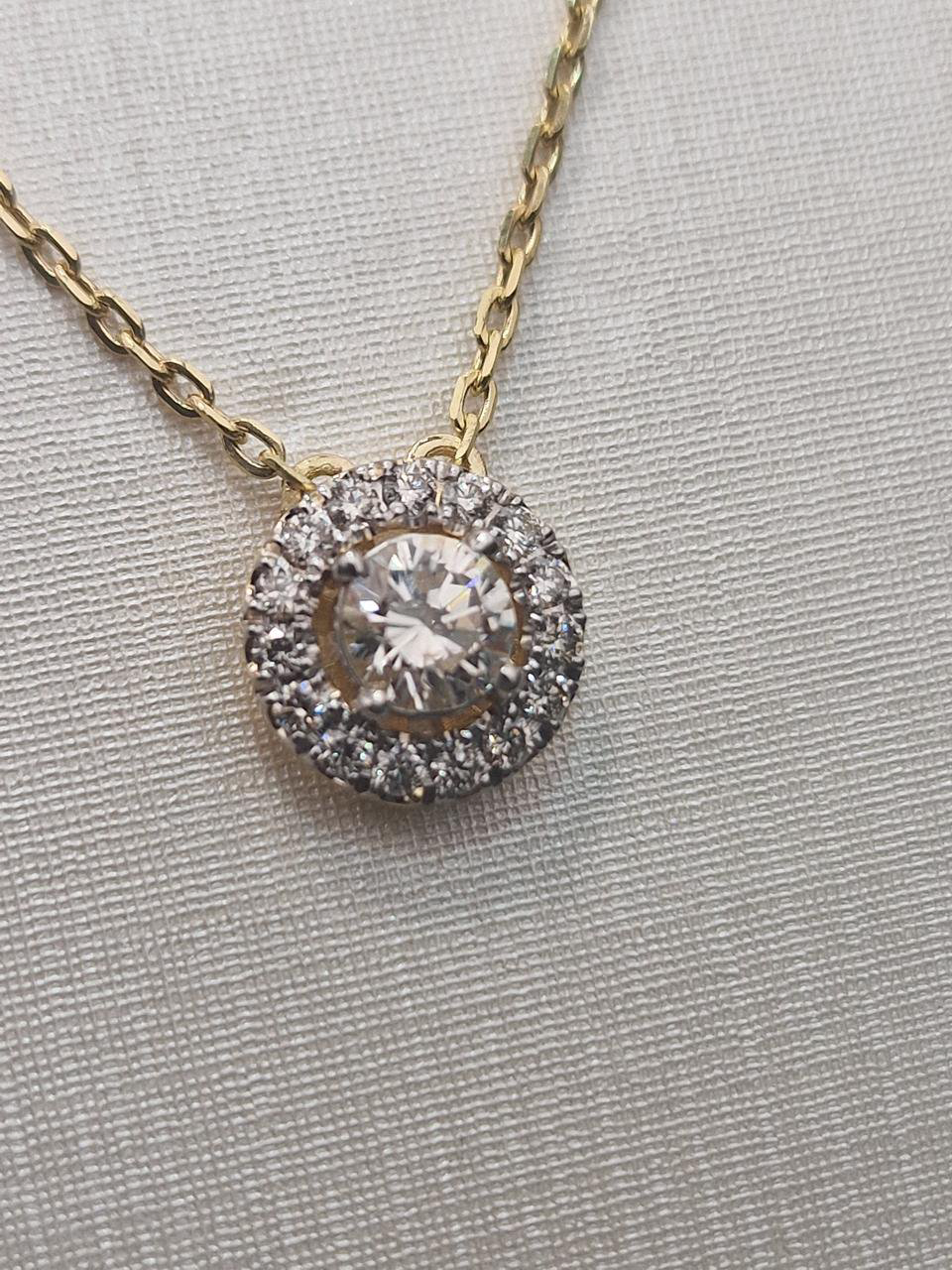 Колье Deimantas 104841979 40см 2,83гр 0,55ct. купить,NaN