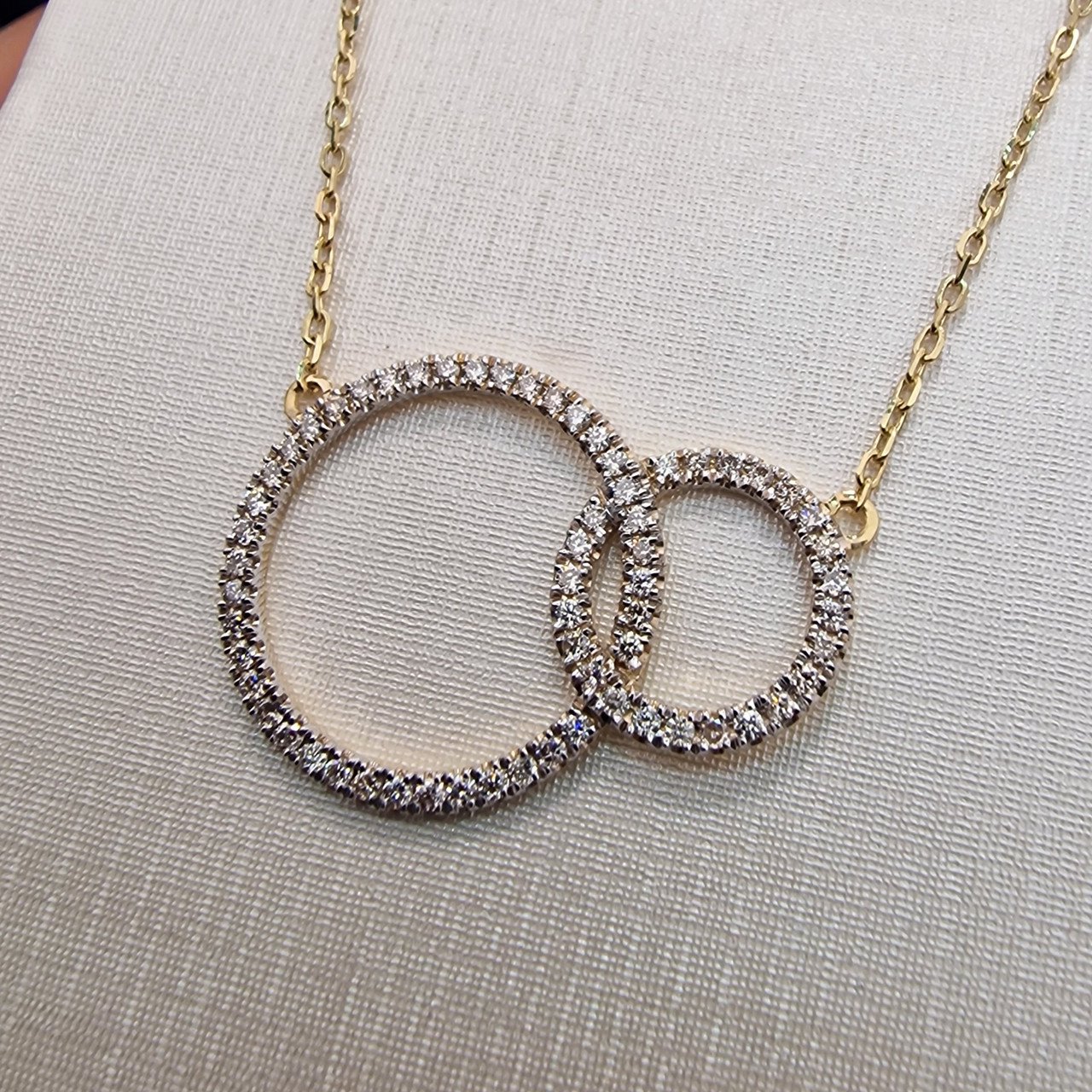 Колье Deimantas 104841973 43см 3,71гр 0,475ct. купить,NaN