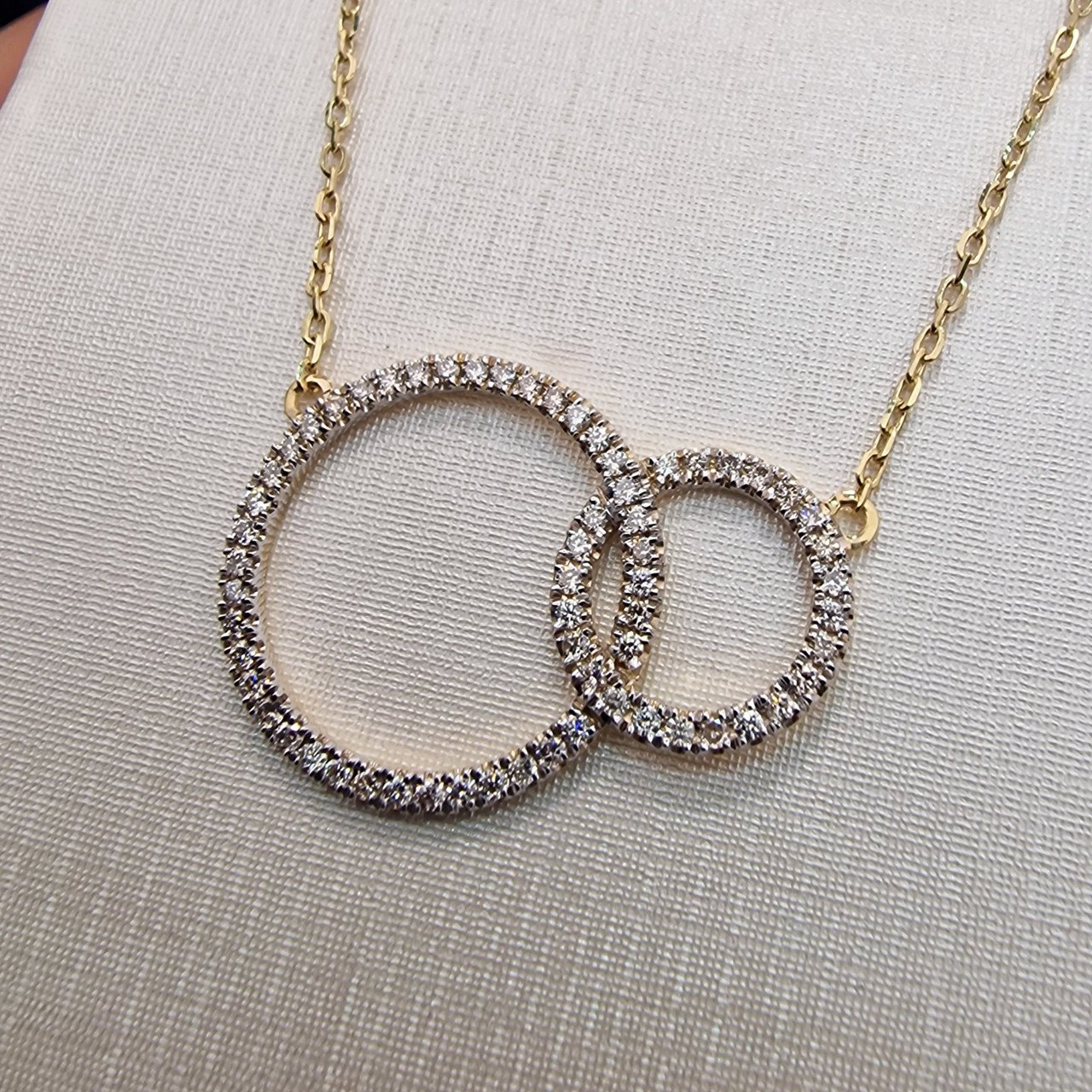 Колье Deimantas 104841973 43см 3,71гр 0,475ct. купить,NaN