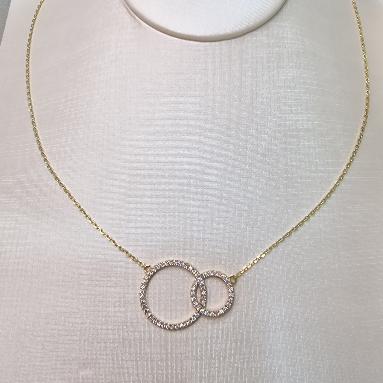 Колье Deimantas 104841973 43см 3,71гр 0,475ct. купить,NaN