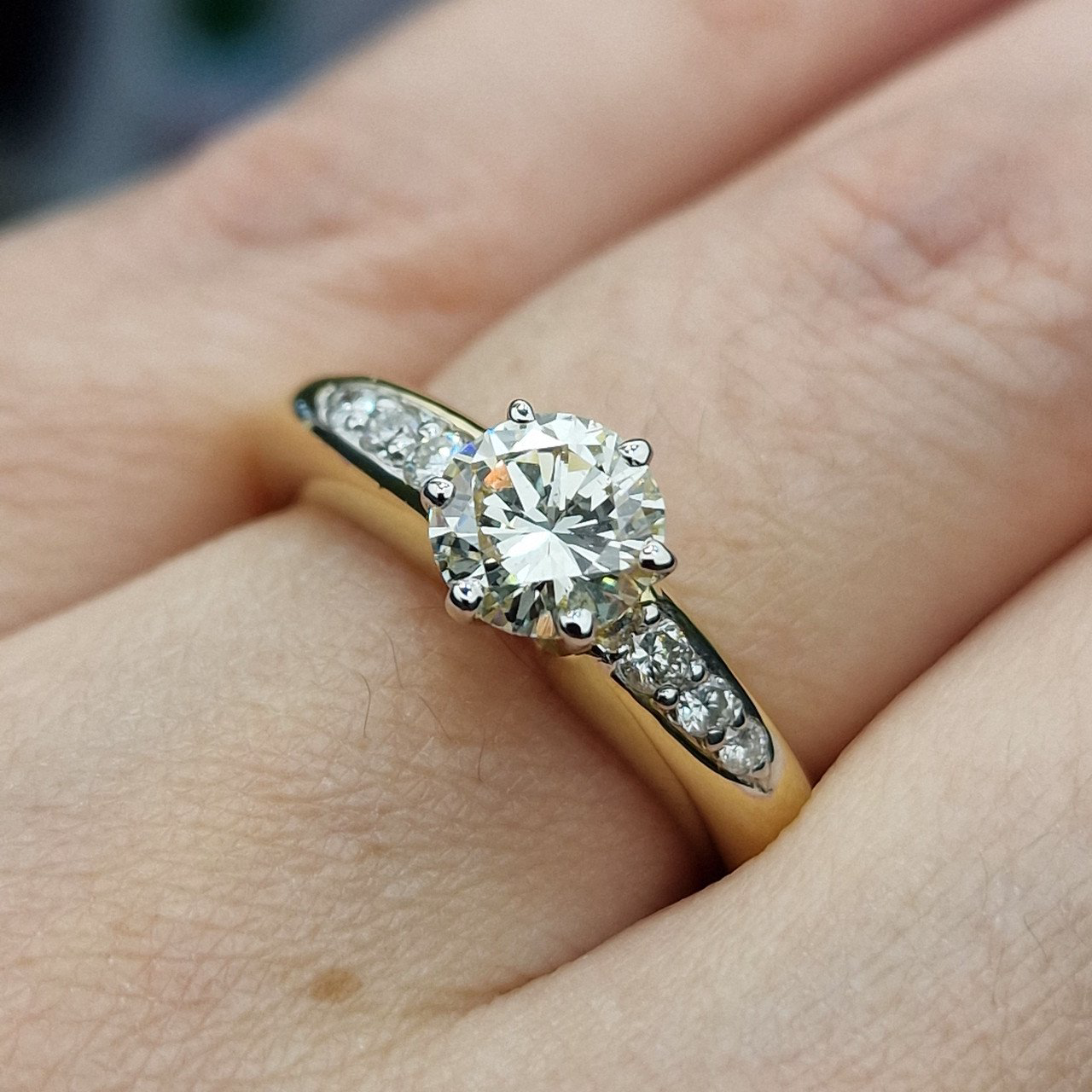 Кольцо Deimantas 105151050 17р 7,13гр 1,16ct. купить,NaN