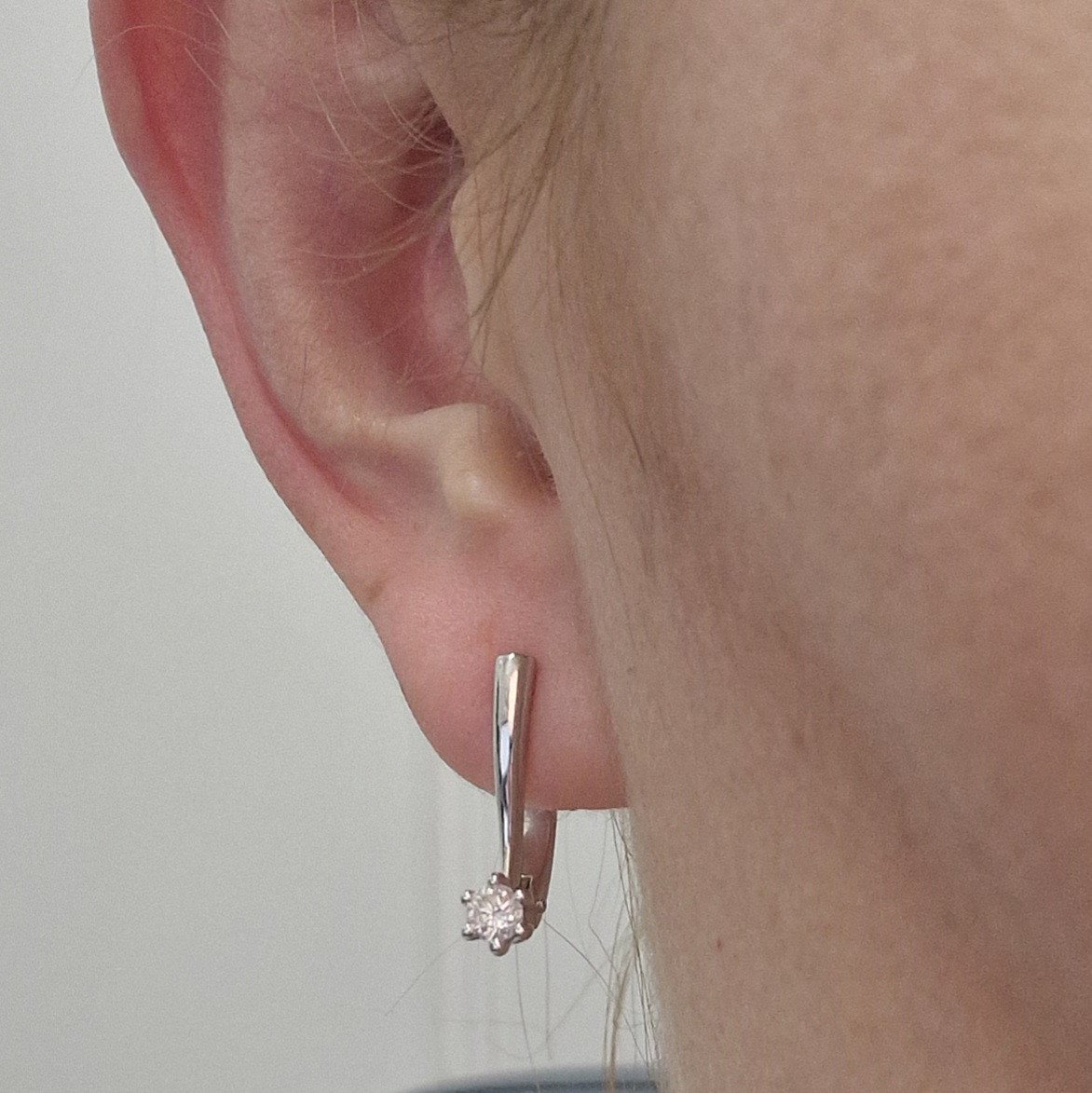 Серьги Deimantas 105151093 3,79гр 0,34ct. купить,NaN