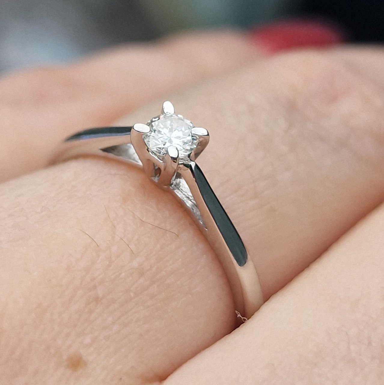 Кольцо Deimantas 104863703 17р 1,8гр 0,151ct. купить,NaN
