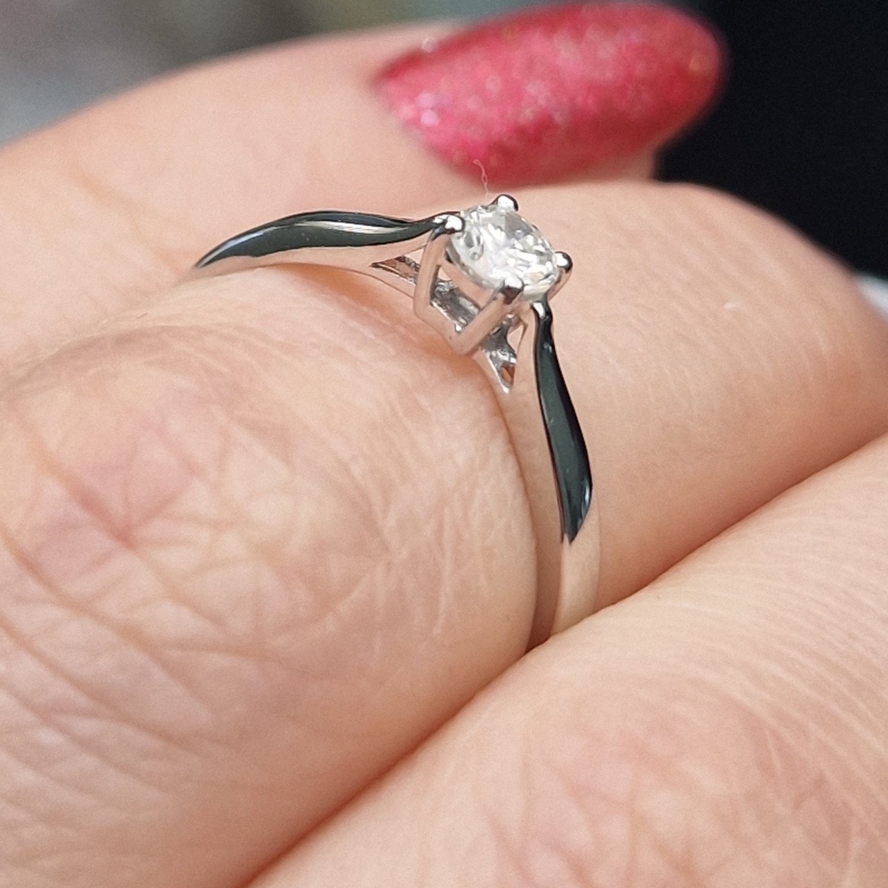 Кольцо Deimantas 104877571 15,5р 1,37гр 0,17ct. купить,NaN