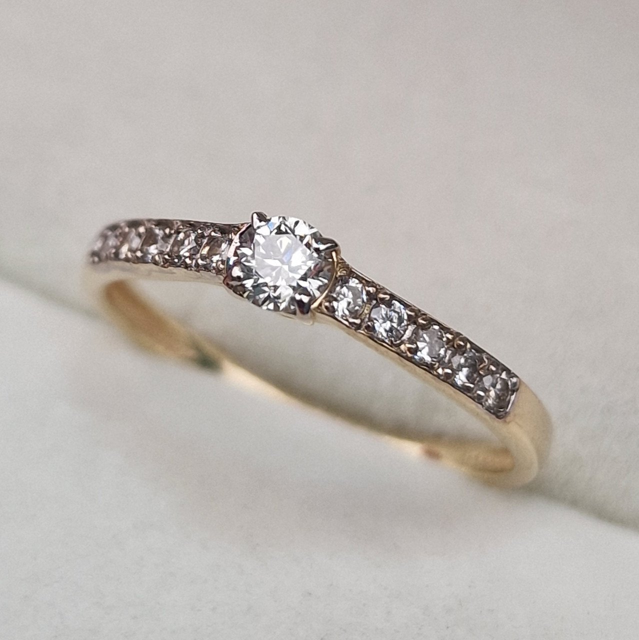 Кольцо Deimantas 104877577 17р 1,47гр 0,302ct. купить,NaN