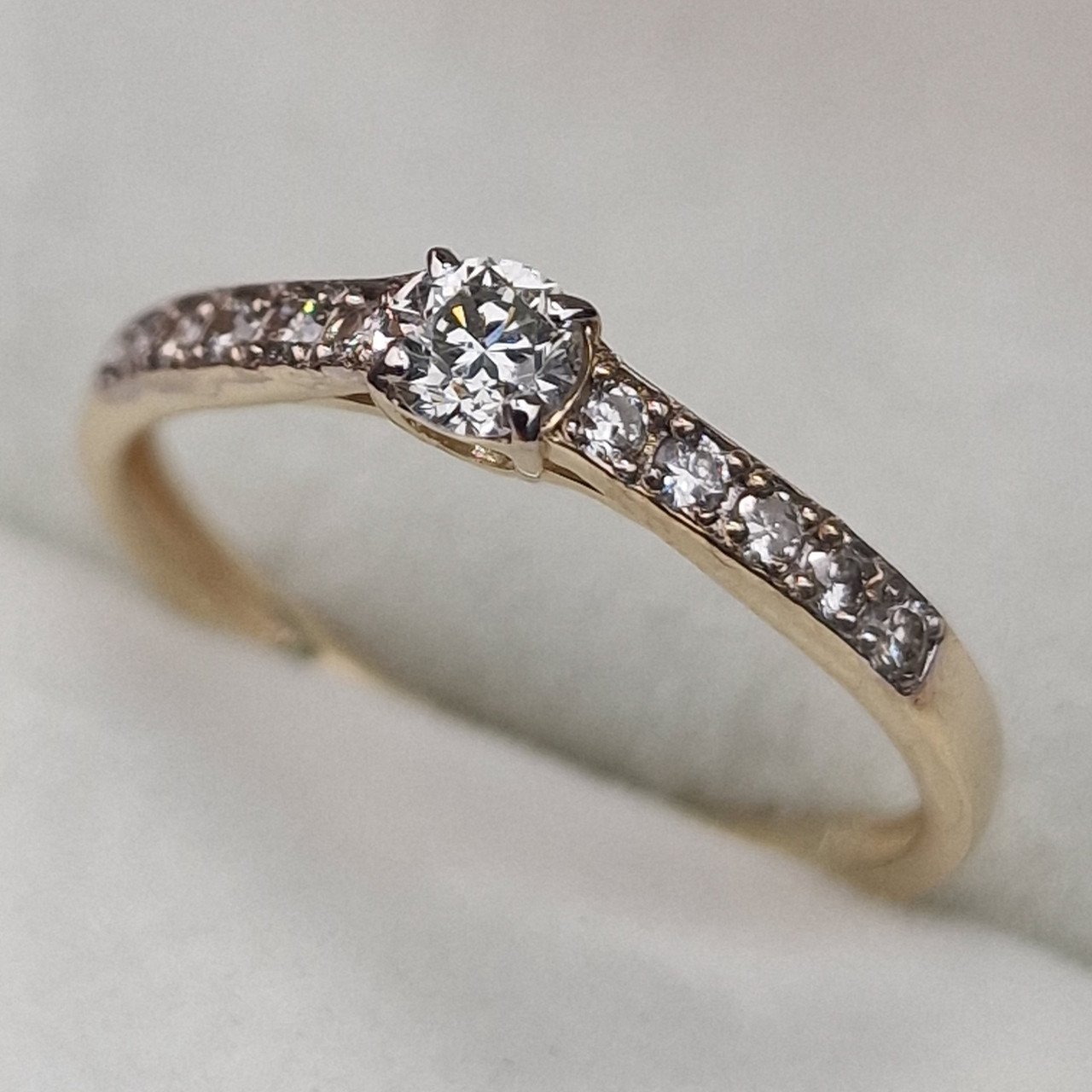 Кольцо Deimantas 104877577 17р 1,47гр 0,302ct. купить,NaN