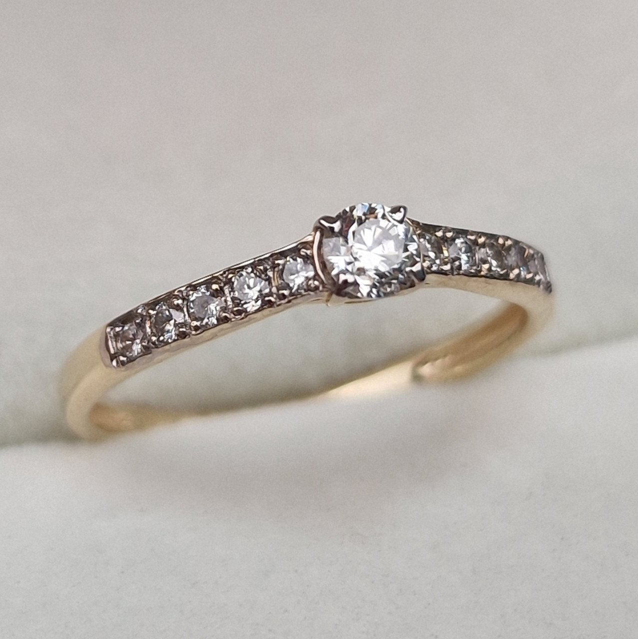 Кольцо Deimantas 104877577 17р 1,47гр 0,302ct. купить,NaN