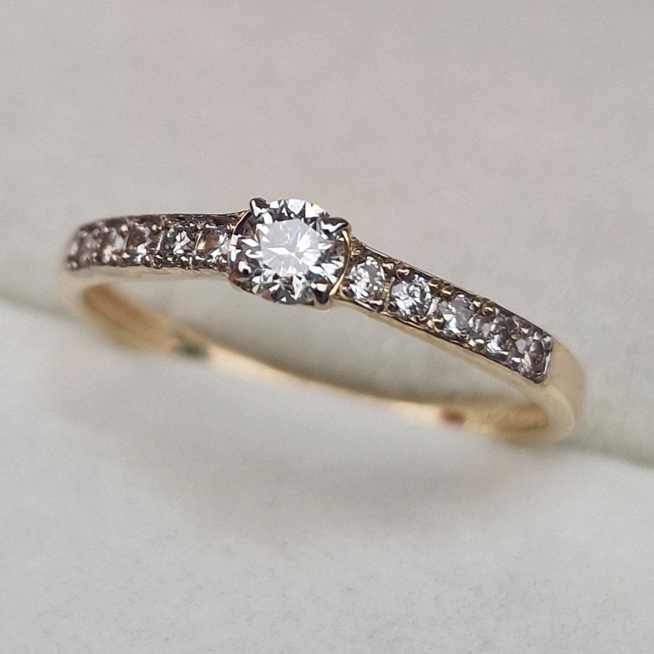 Кольцо Deimantas 104877577 17р 1,47гр 0,302ct. купить,NaN
