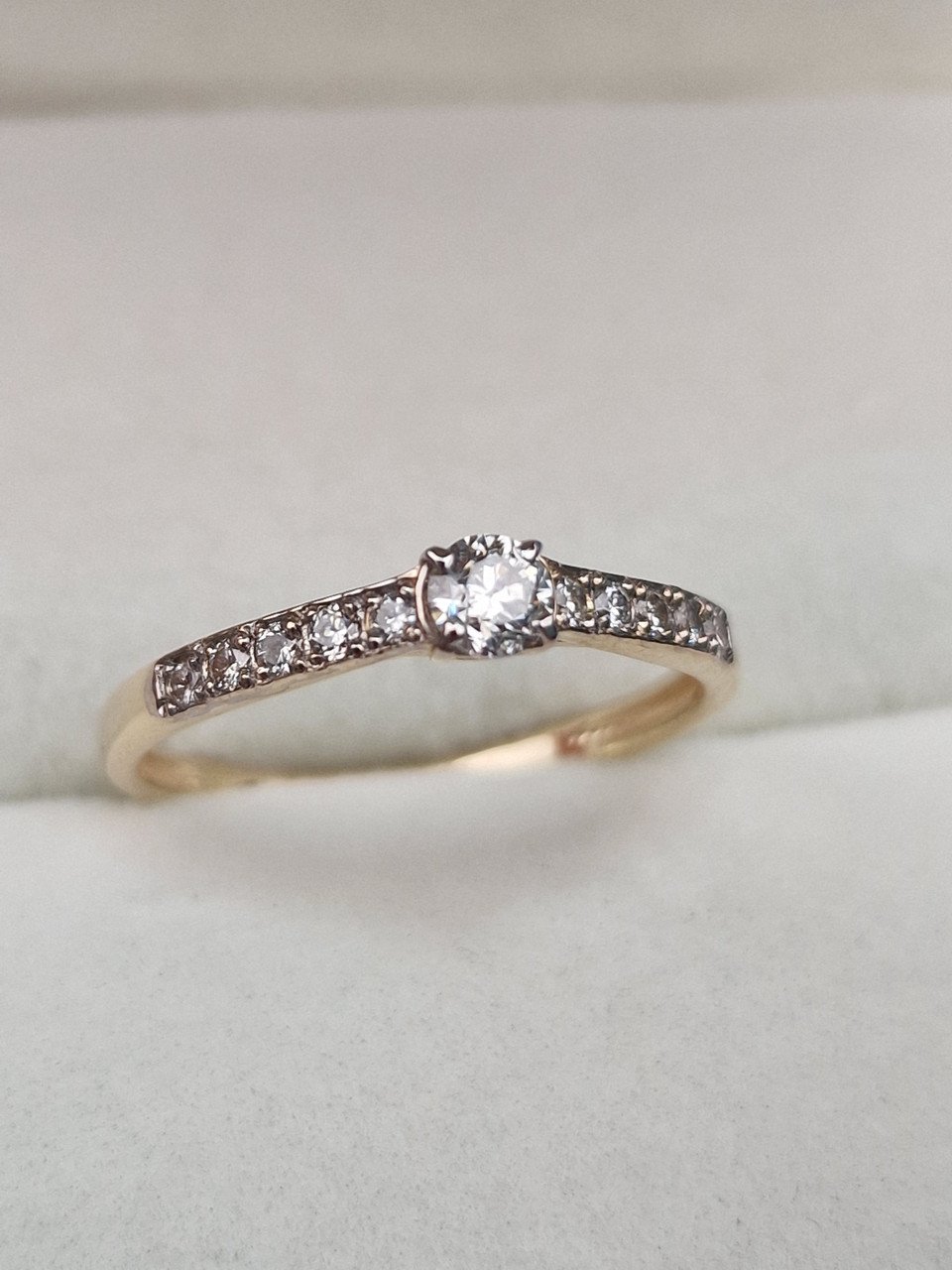 Кольцо Deimantas 104877577 17р 1,47гр 0,302ct. купить,NaN