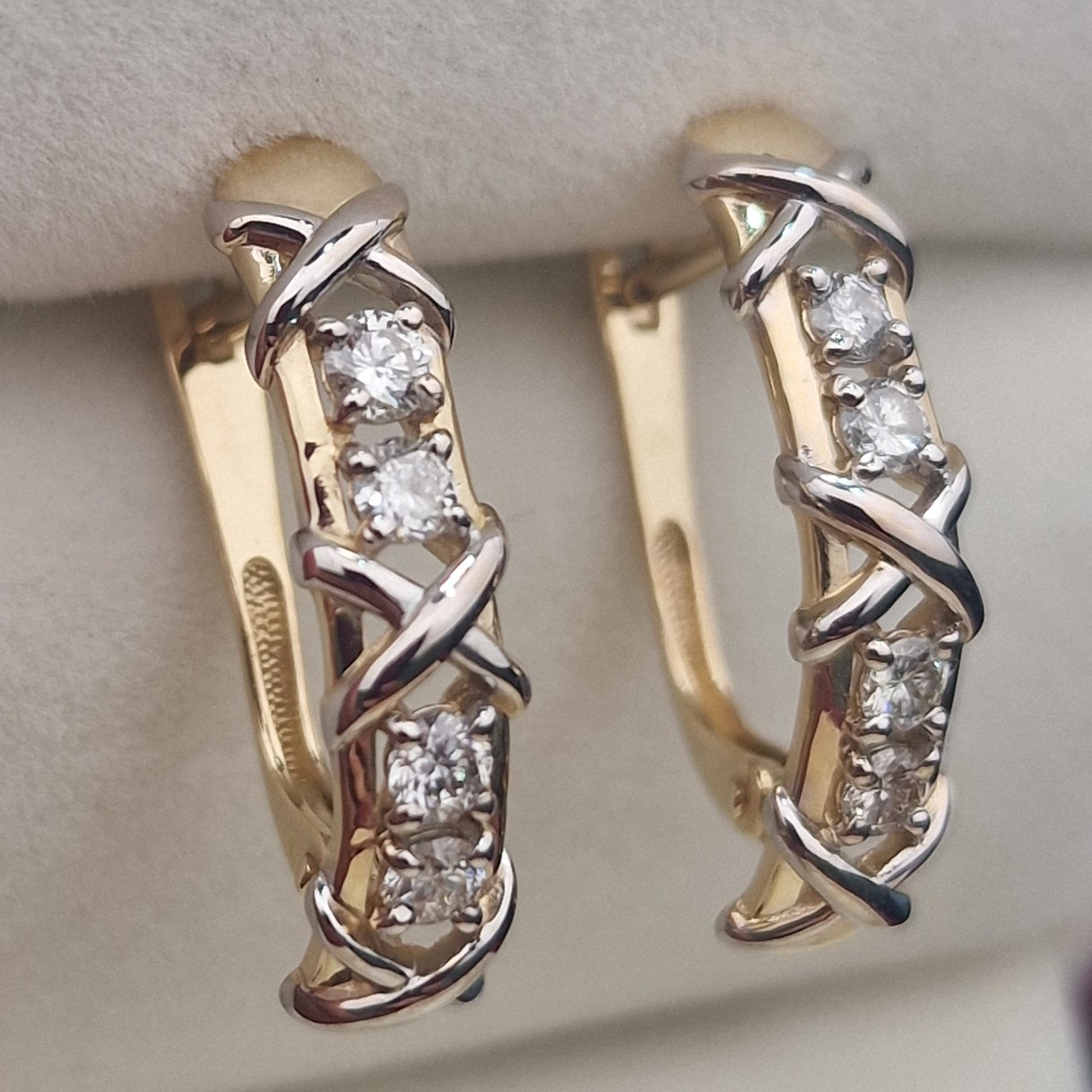 Серьги Deimantas 103745197 3,19гр 0,45ct. купить,NaN