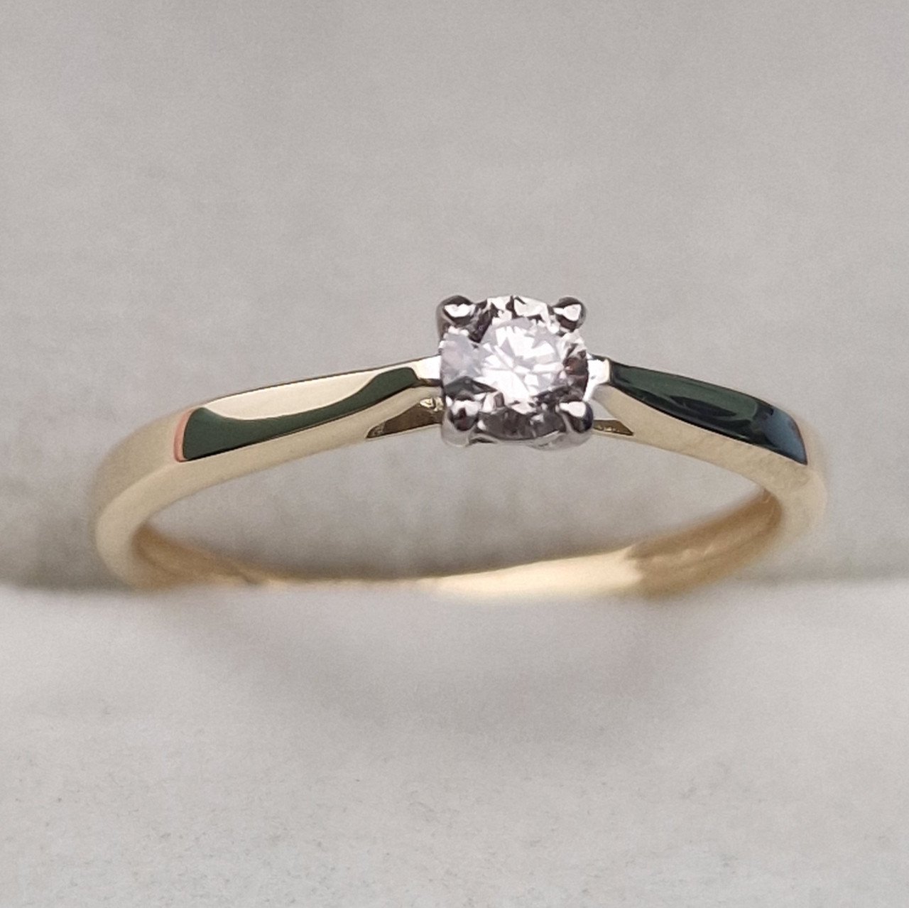 Кольцо Deimantas 104885332 16р 1,3гр 0,145ct. купить,NaN