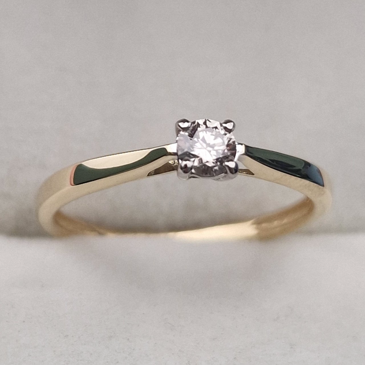 Кольцо Deimantas 104885332 16р 1,3гр 0,145ct. купить,NaN